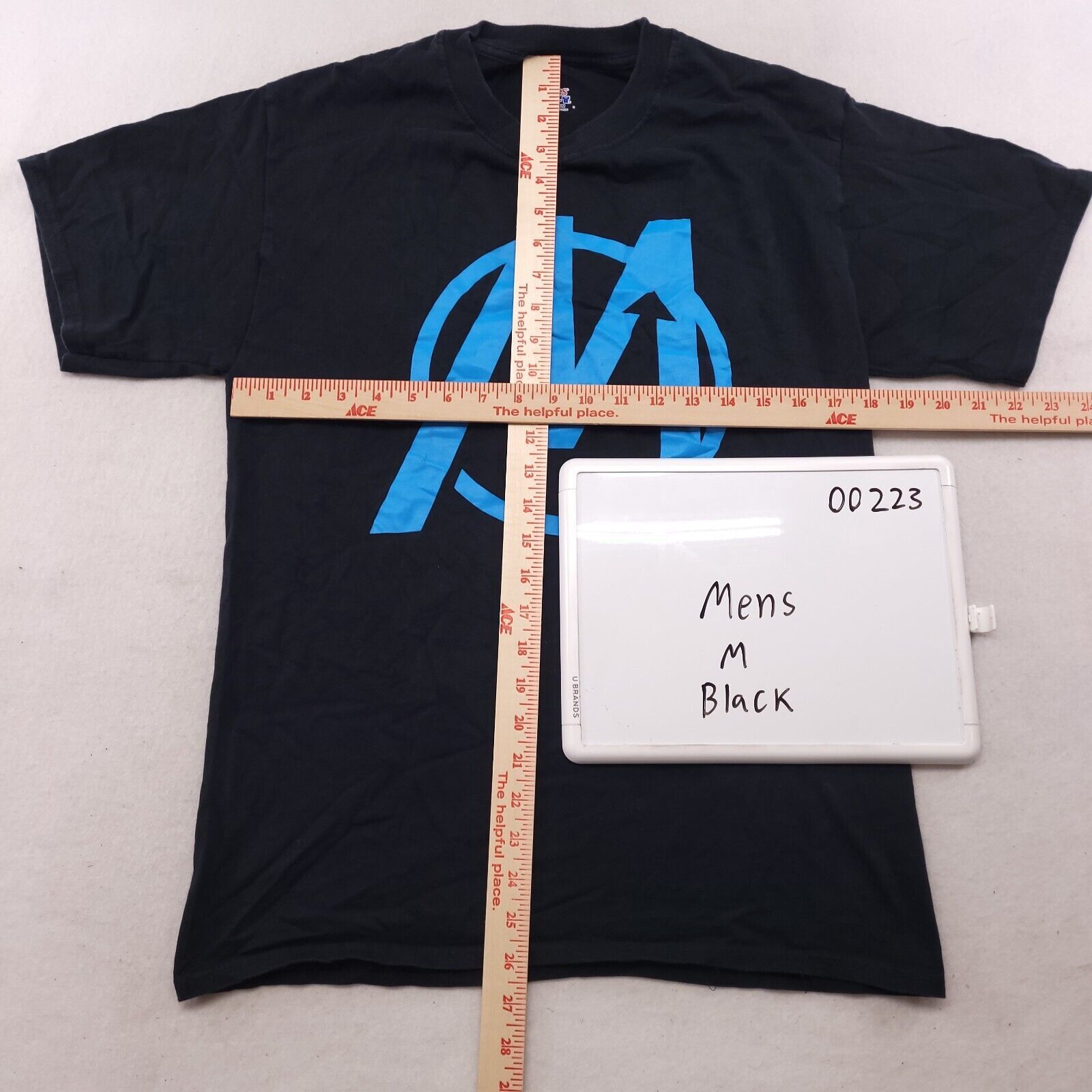 Hanes Hanes Beefy-T Casual Pullover Graphic Shirt Men Size M Black Size US M / EU 48-50 / 2 - 7 Thumbnail