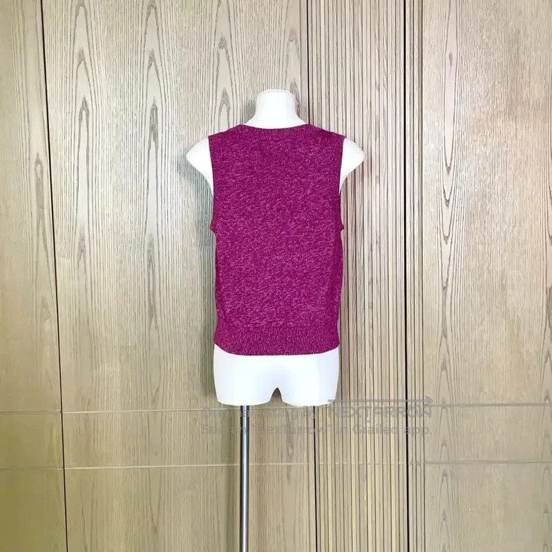 Chanel Chanel Spring Autumn Purple Cashmere Logo Sweater . Size S / US 4 / IT 40 - 2 Thumbnail