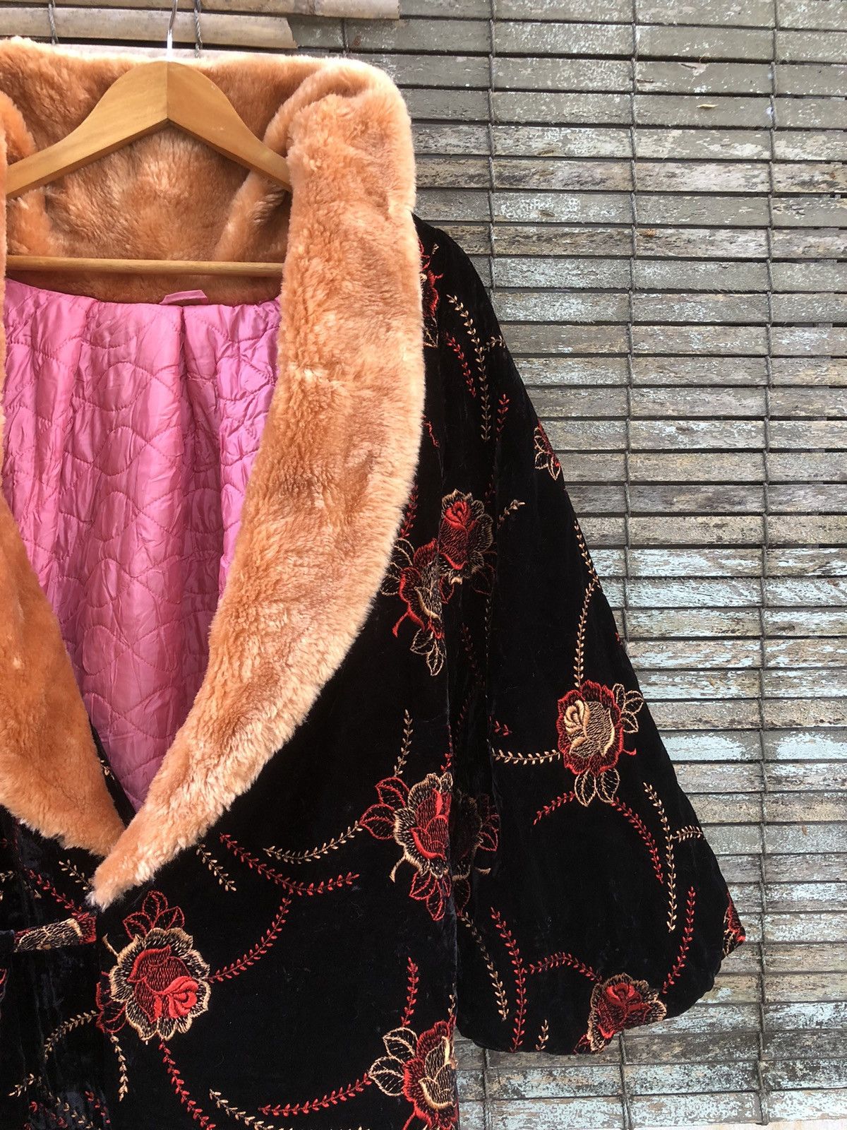 Japanese Brand × Vintage 💥MEGA RARE💥 Vintage Japanese Kimono Contra Stitch Mink Fur Size XL / US 12-14 / IT 48-50 - 6 Thumbnail