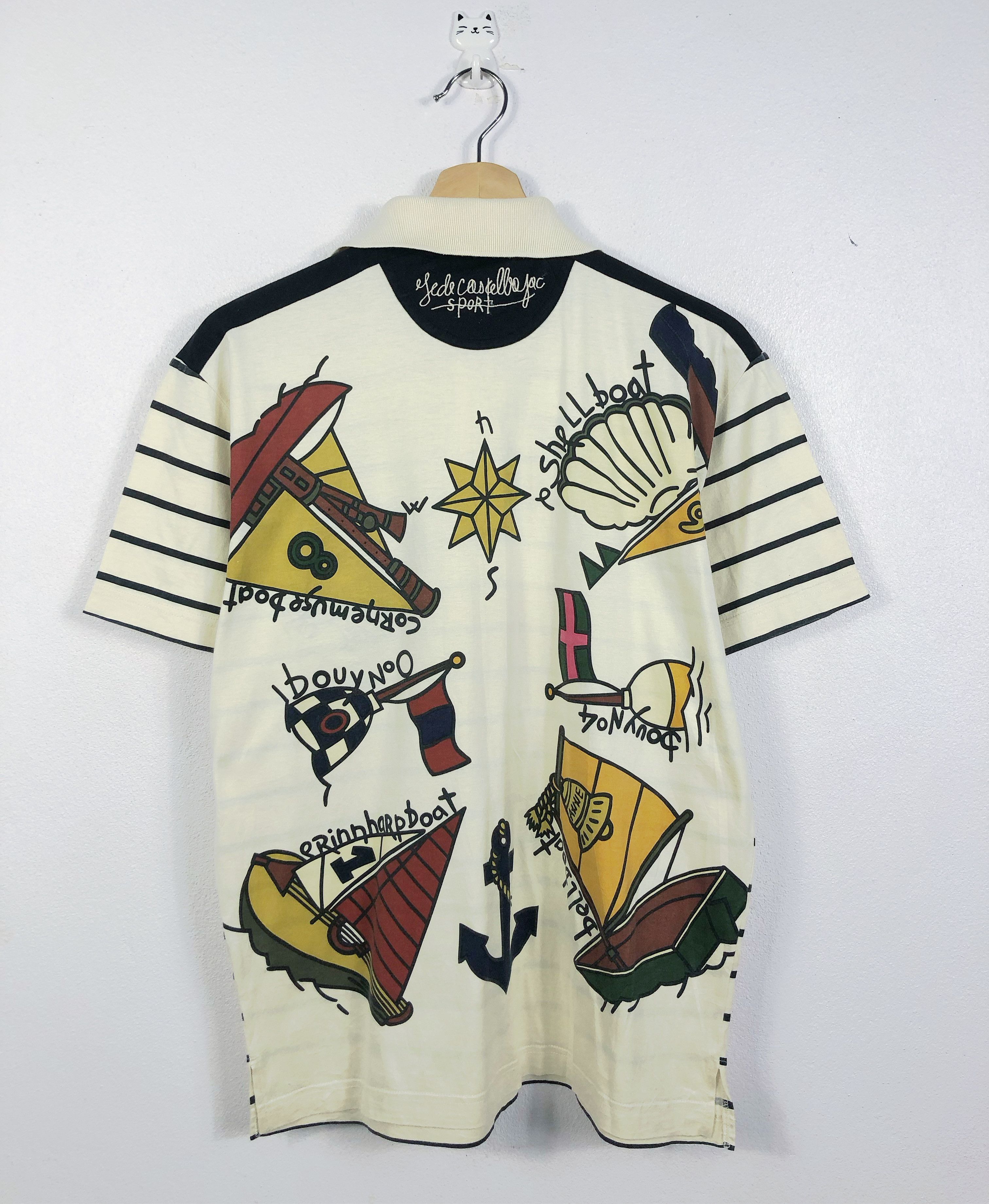 Jean Charles De Castelbajac Rare Vintage Jean Charles De Castelbajac Tee Size US M / EU 48-50 / 2 - 7 Thumbnail