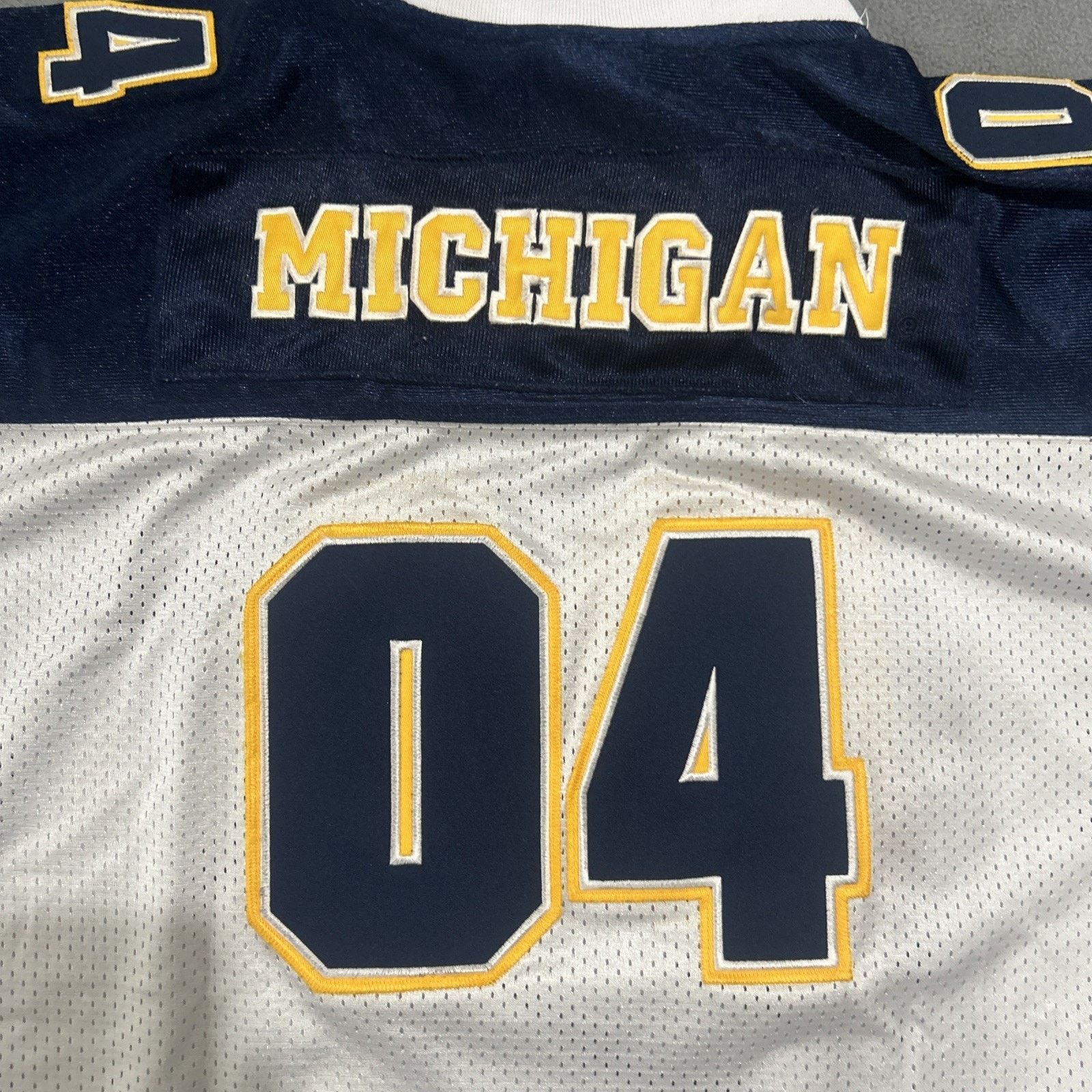 Top Of The World VTG Y2K Michigan Wolverines #04 Top Of the World Jersey L Size US L / EU 52-54 / 3 - 5 Thumbnail