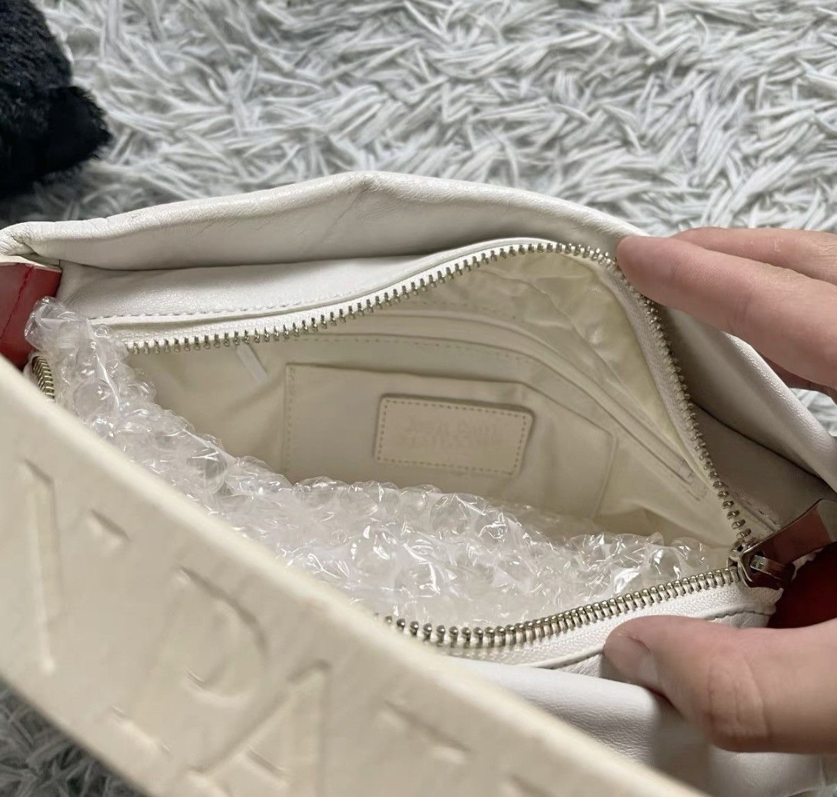 Jean Paul Gaultier Jean Paul Gaultier White Cloud Leather Bag J29 Size ONE SIZE - 4 Thumbnail