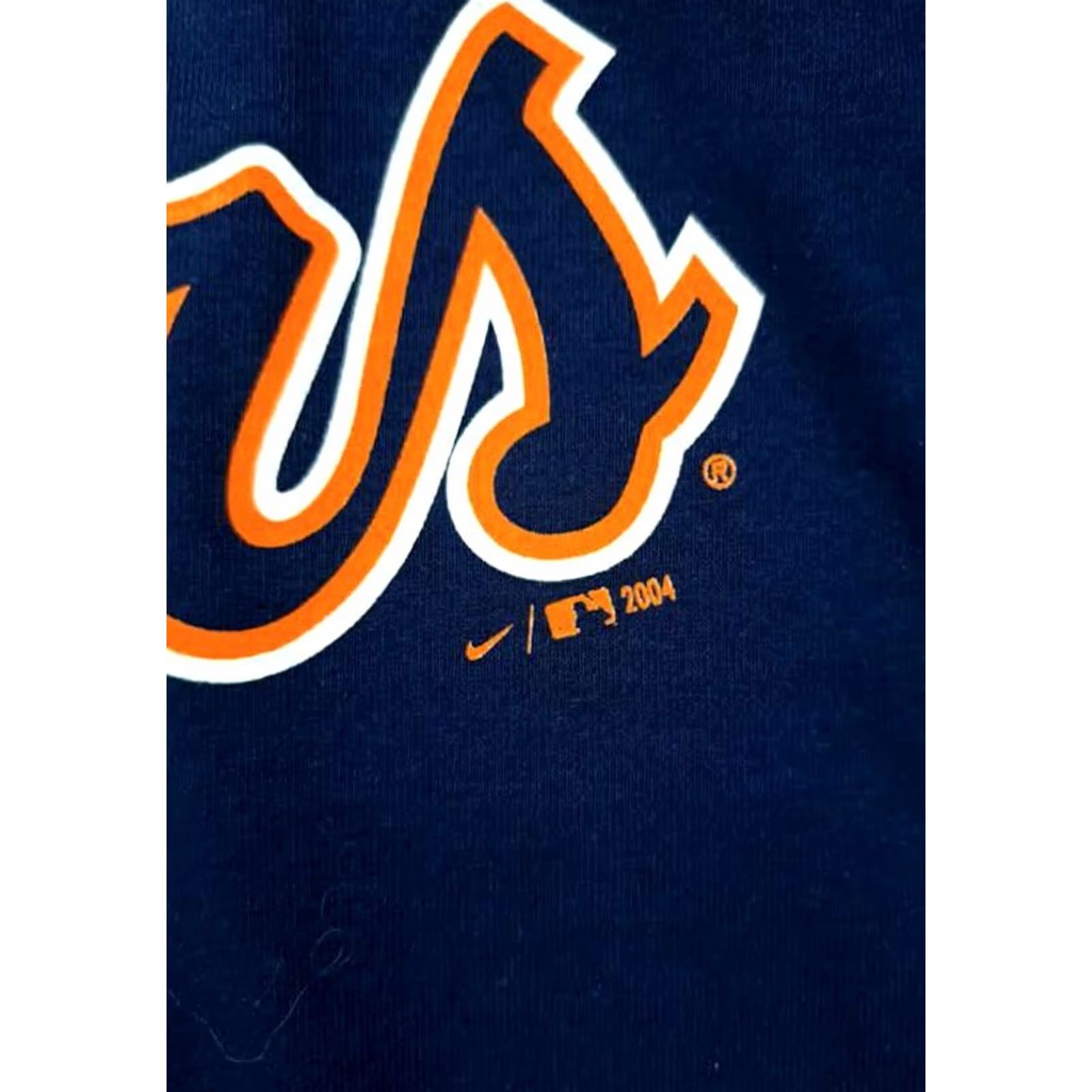 Nike Nike T-Shirt Detroit Tigers Baseball Blue XL Men's Short Sleeve EUC Center Swoosh 2004 Sports Baseball Reg Fit US 32in Long 24in Pit to Pit Size US XL / EU 56 / 4 - 5 Thumbnail