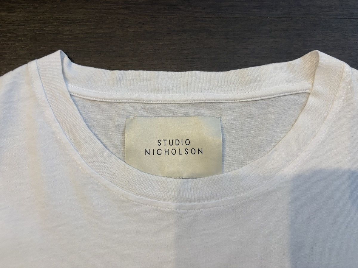 Studio Nicholson Off-White Bric T-shirt Size US L / EU 52-54 / 3 - 2 Thumbnail