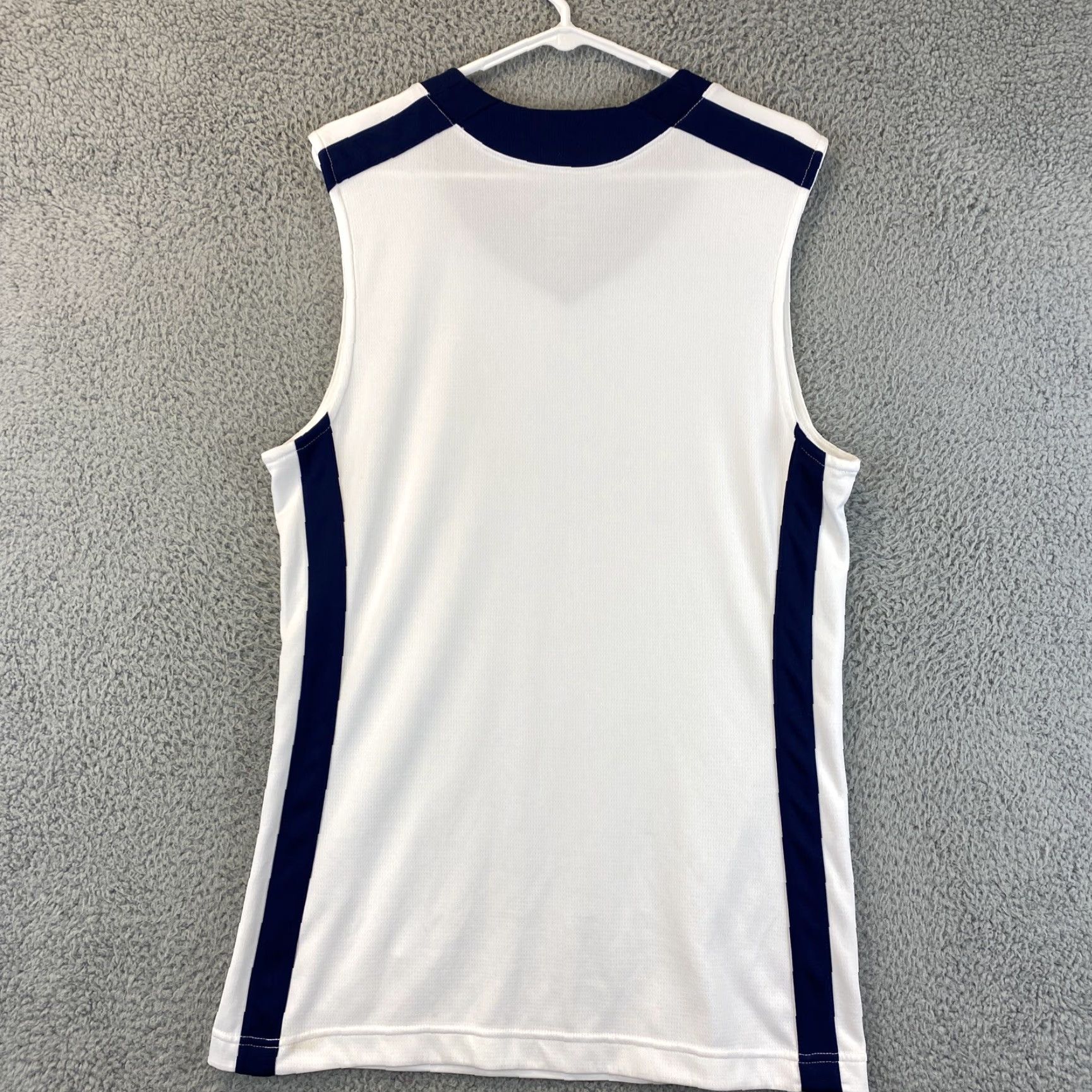 Nike Nike Dri-Fit White & Black Sleeveless Jersey Adult M Medium Tank /64-9 Size US M / EU 48-50 / 2 - 7 Thumbnail