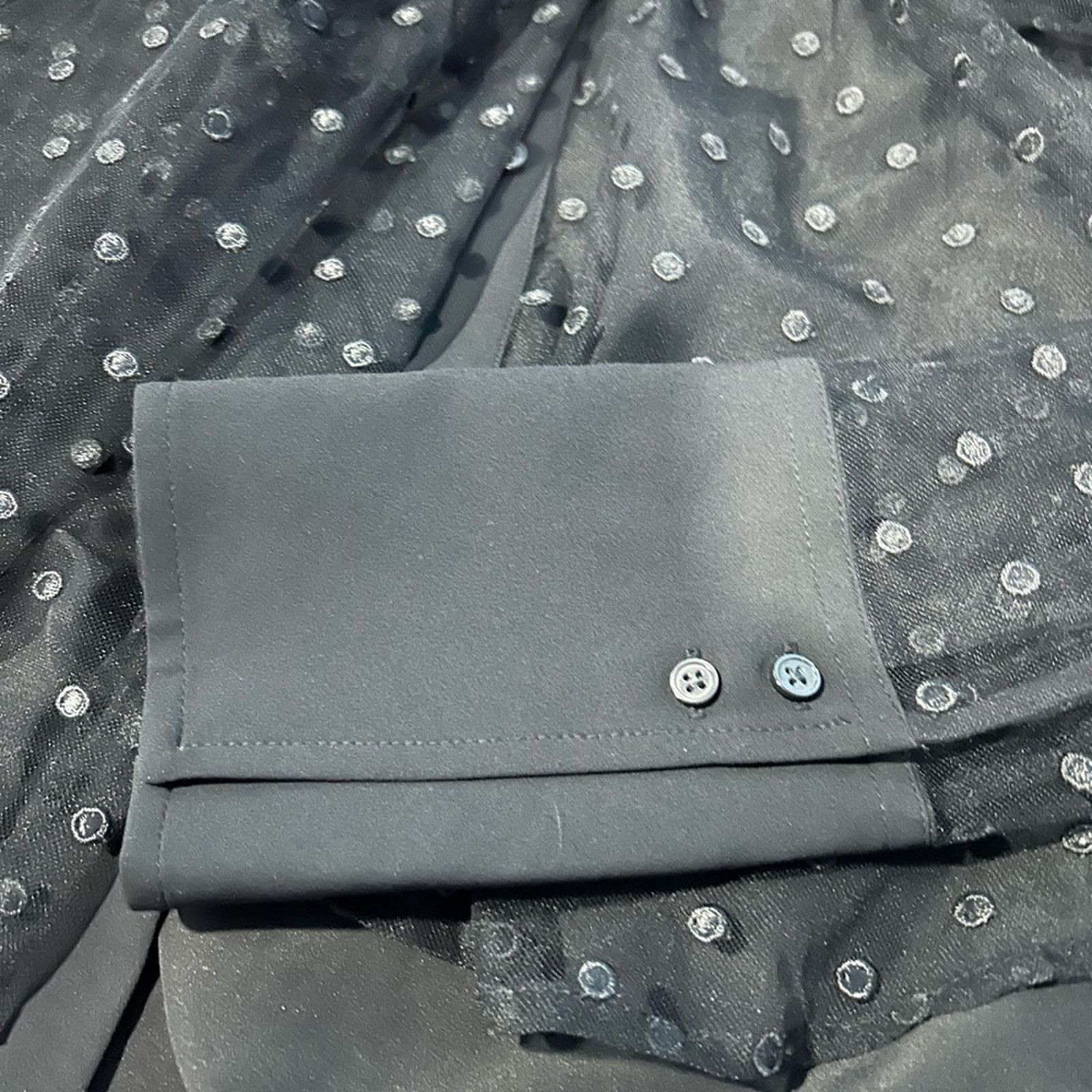 J.Crew J Crew Sheer Button Up Removable Camisole Swiss Dot 6 Size M / US 6-8 / IT 42-44 - 7 Thumbnail
