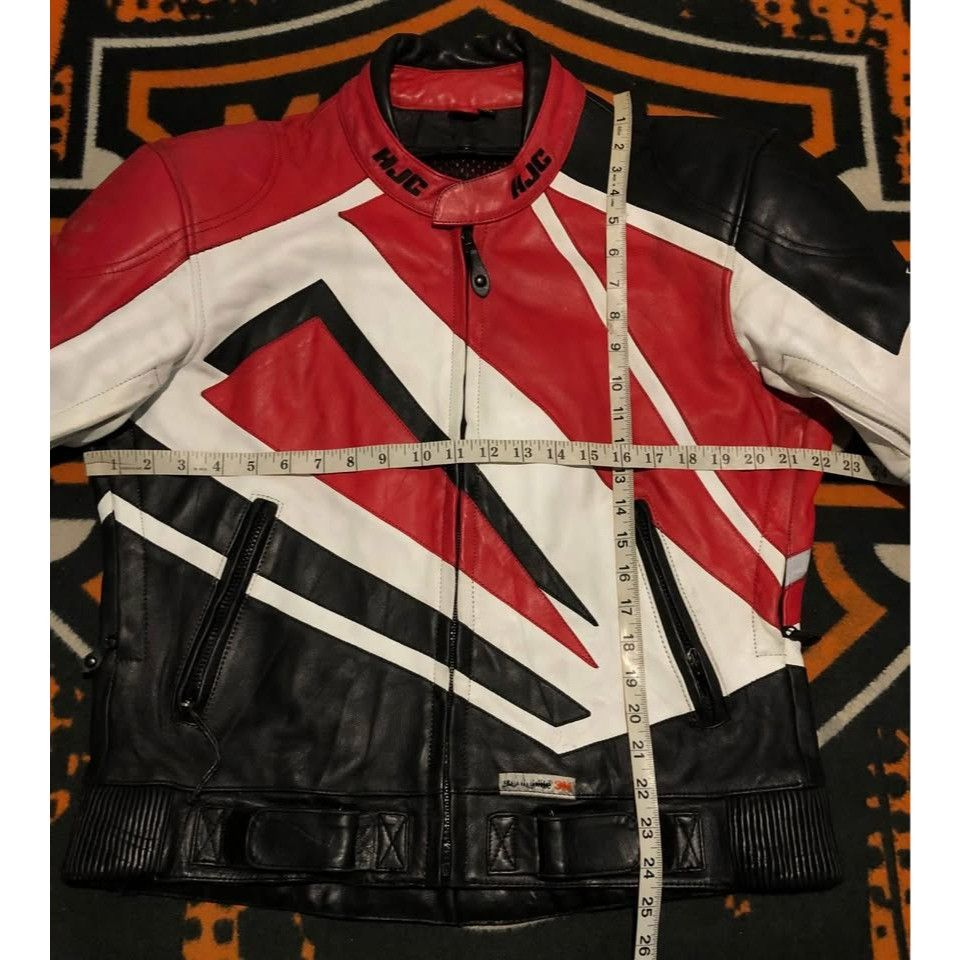 Other VTG Riding Jacket Size 44 Men Leather, Armor, HJC CIROTECH Size US M / EU 48-50 / 2 - 8 Thumbnail