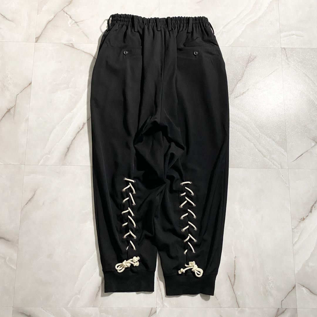 Yohji Yamamoto Pour Homme 21ss Lace Up Easy Pants