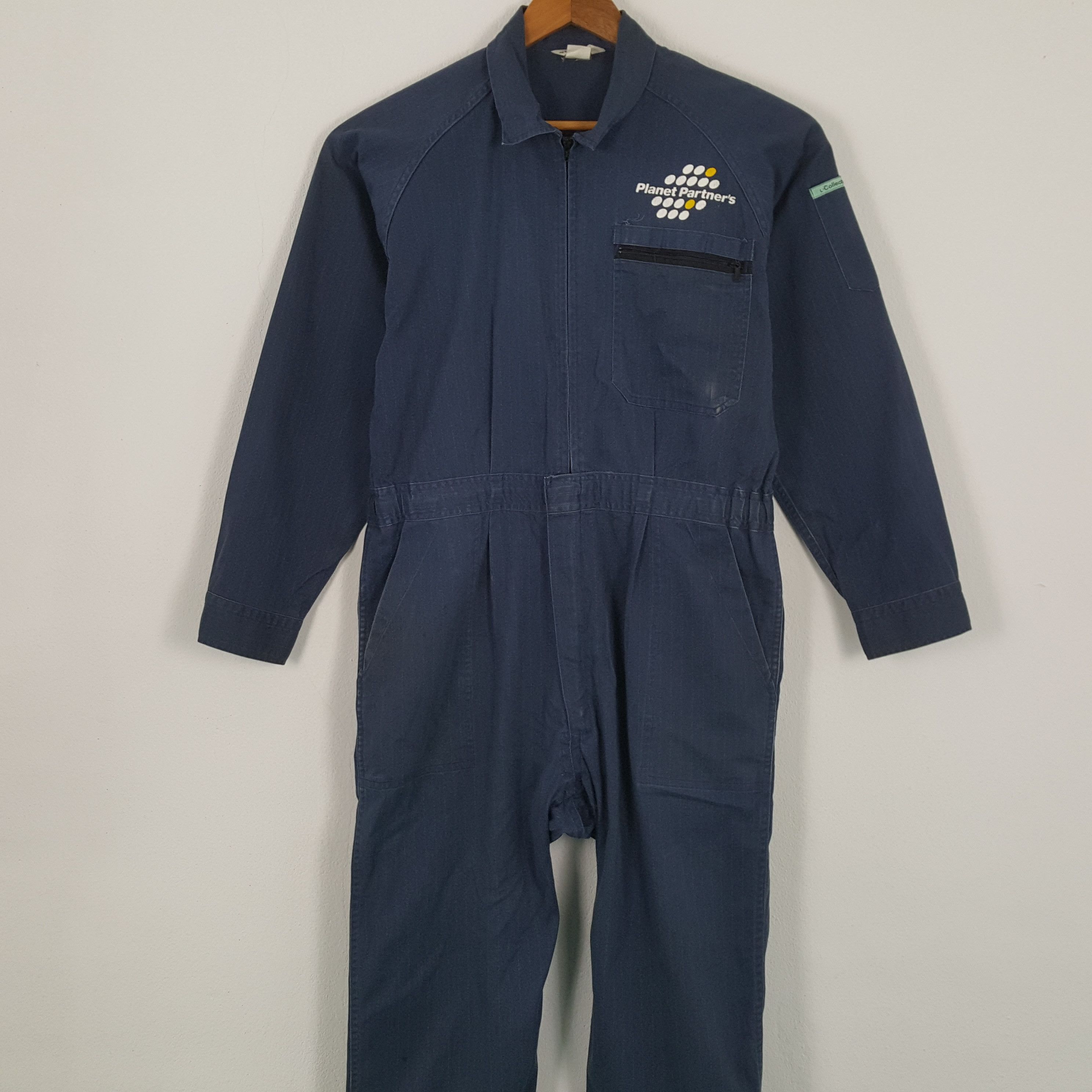 Japanese Brand × Vintage Vintage PLANET PARTNERS Japanese Brand Style Coverall Size US L / EU 52-54 / 3 - 5 Thumbnail