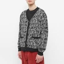 Fucking Awesome Fucking awesome black an white cardigan Size US XL / EU 56 / 4 - 4 Thumbnail