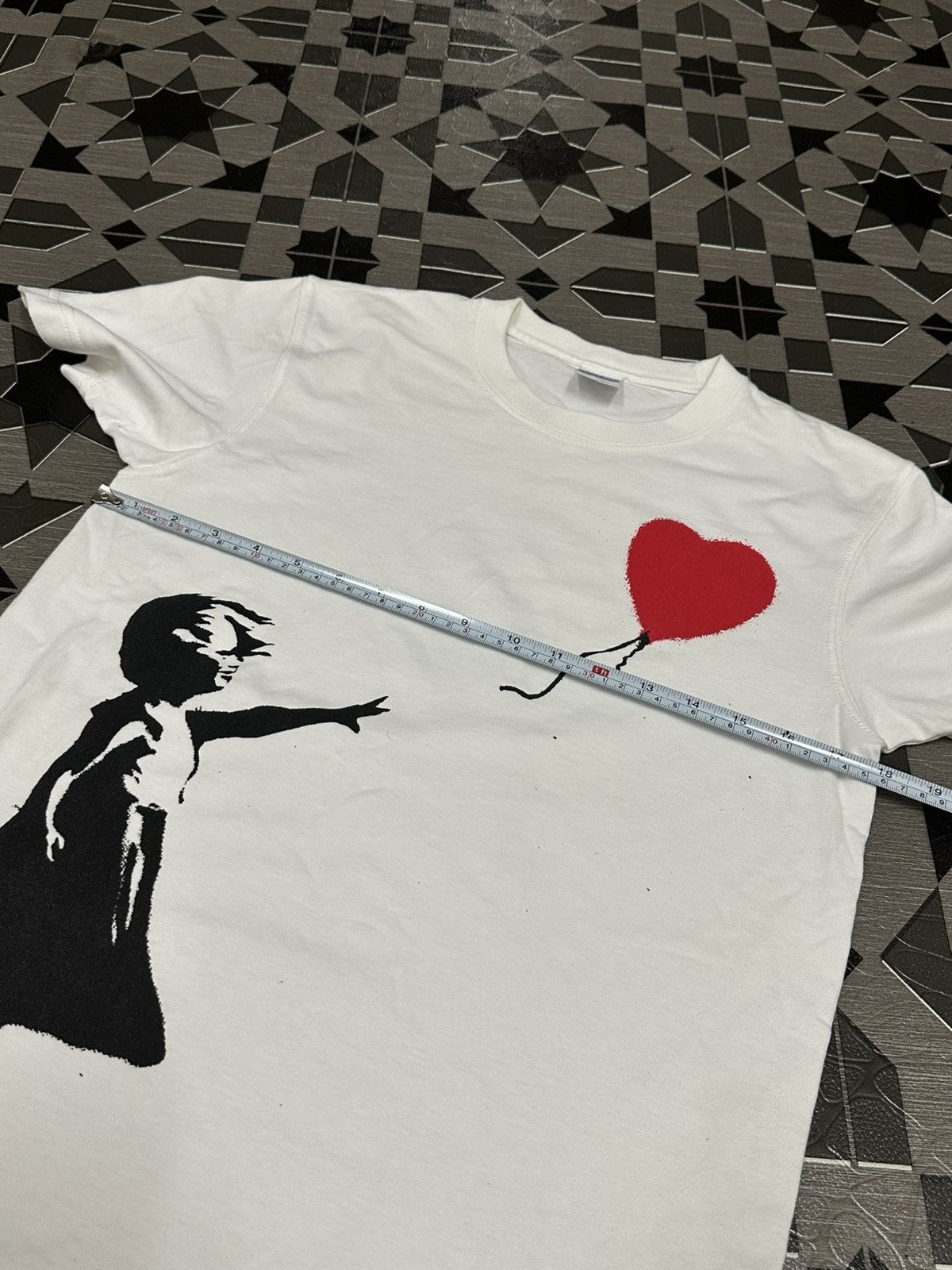 Other Girl with Balloon" Artwork By Anonymous Street Artist Banksy Size US S / EU 44-46 / 1 - 16 Thumbnail