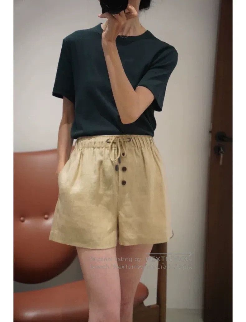 Brunello Cucinelli Linen Shorts