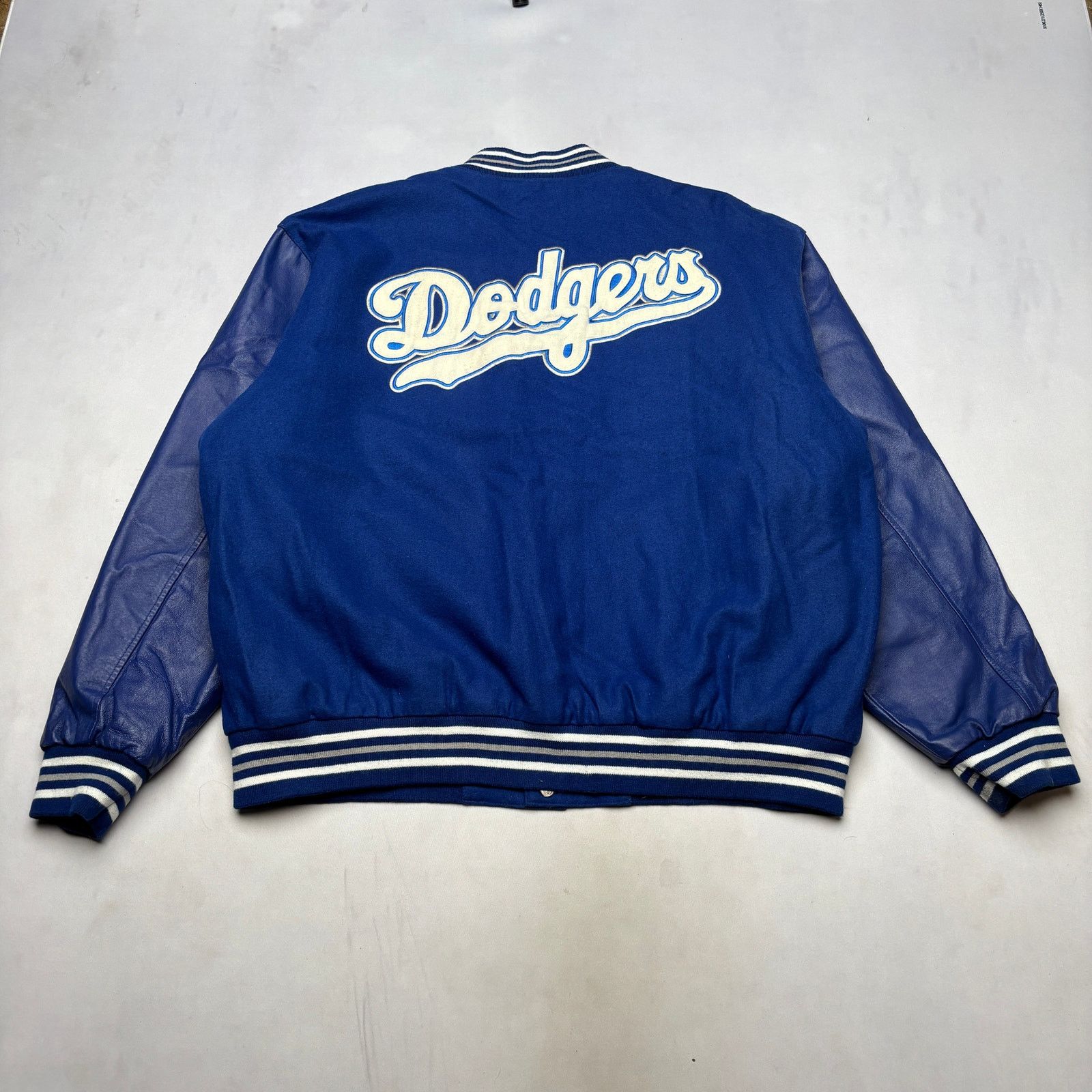 JH Design × MLB × Vintage VTG Jeff Hamilton LA Dodgers Wool Reversible Jacket Men's 4X Size US XXL / EU 58 / 5 - 3 Thumbnail
