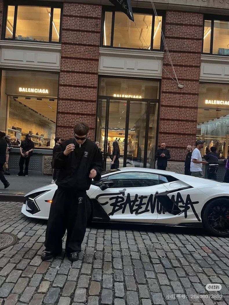 Balenciaga Balenciaga Lamborghini Collab Windbreaker Pants Size US 30 / EU 46 - 7 Thumbnail