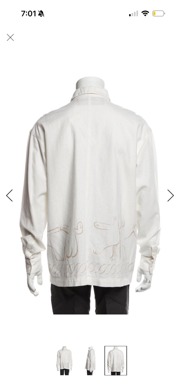 Jacquemus Jacquemus long sleeve shirt Size US M / EU 48-50 / 2 - 2 Thumbnail