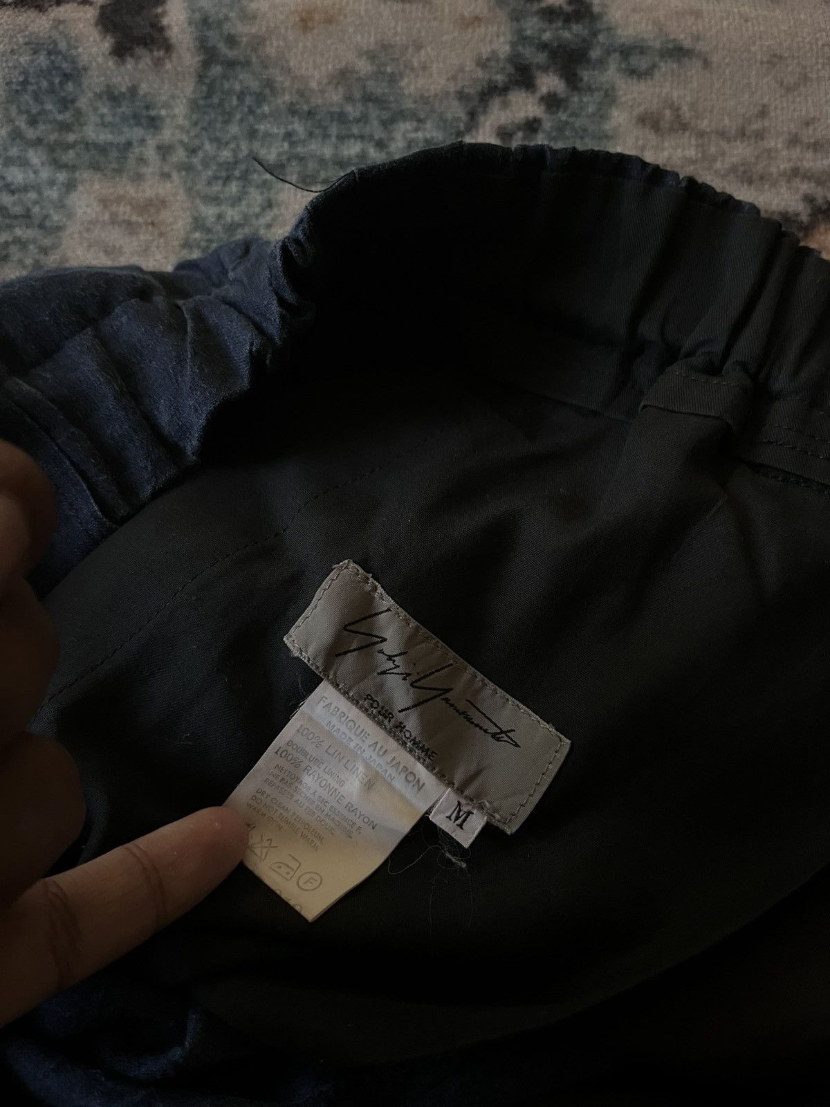 Yohji Yamamoto Ss93 yyph indigo linen Size US 32 / EU 48 - 7 Thumbnail