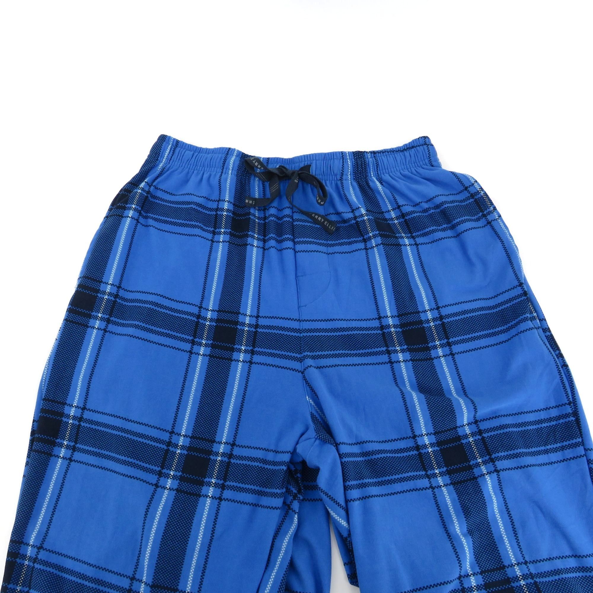 Perry Ellis Perry Ellis Mens Plaid Blue Sleep Lounge Pants Small NWT $44 Size US 26 / EU 42 - 3 Thumbnail