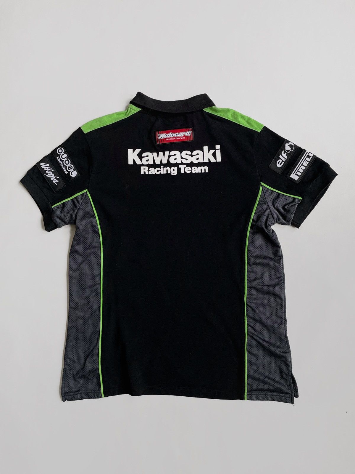 Japanese Brand Kawasaki racing team polo tee Japanese Brand Size US M / EU 48-50 / 2 - 1 Thumbnail