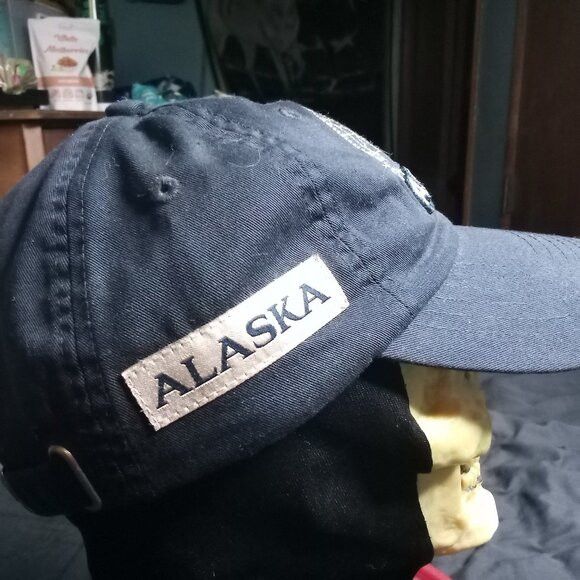 Other Vintage Alaska Arctic Circle Strap Back Hat Cap Size ONE SIZE - 5 Thumbnail