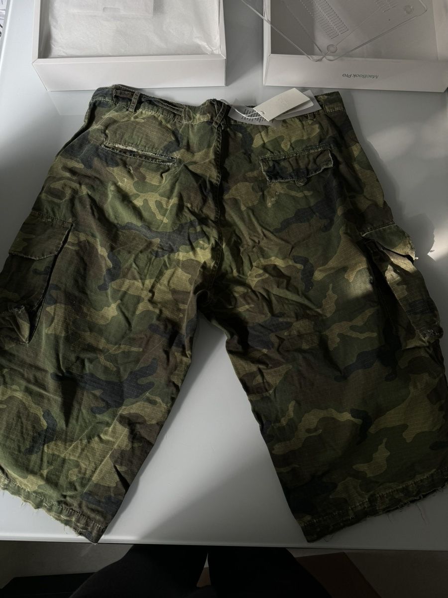 424 424 Camo Shorts Size US 35 - 9 Thumbnail