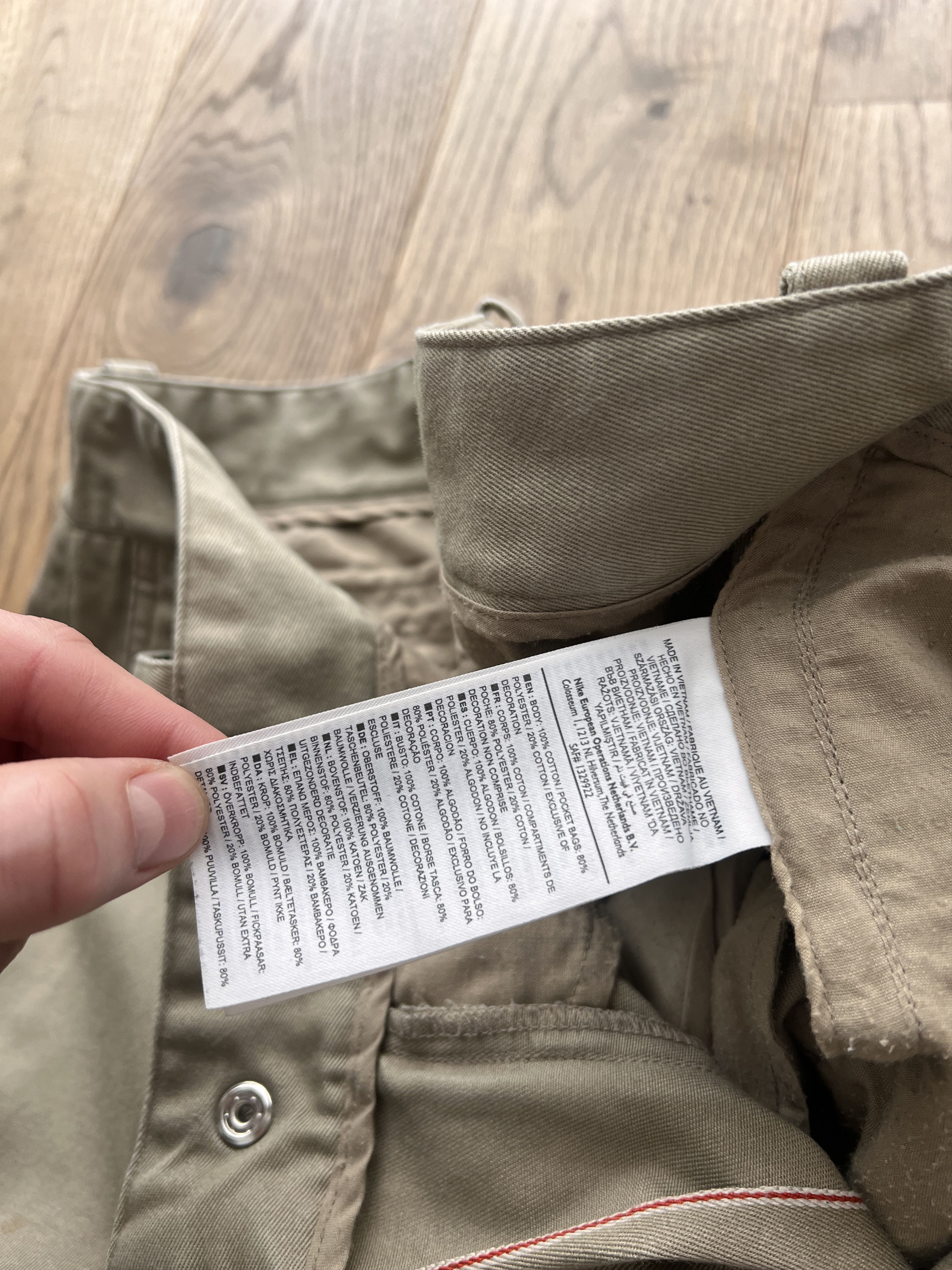 Nike Rare! Nike NSW Selvedge vintage chino trousers pants y2k sk8 Size US 32 / EU 48 - 22 Thumbnail
