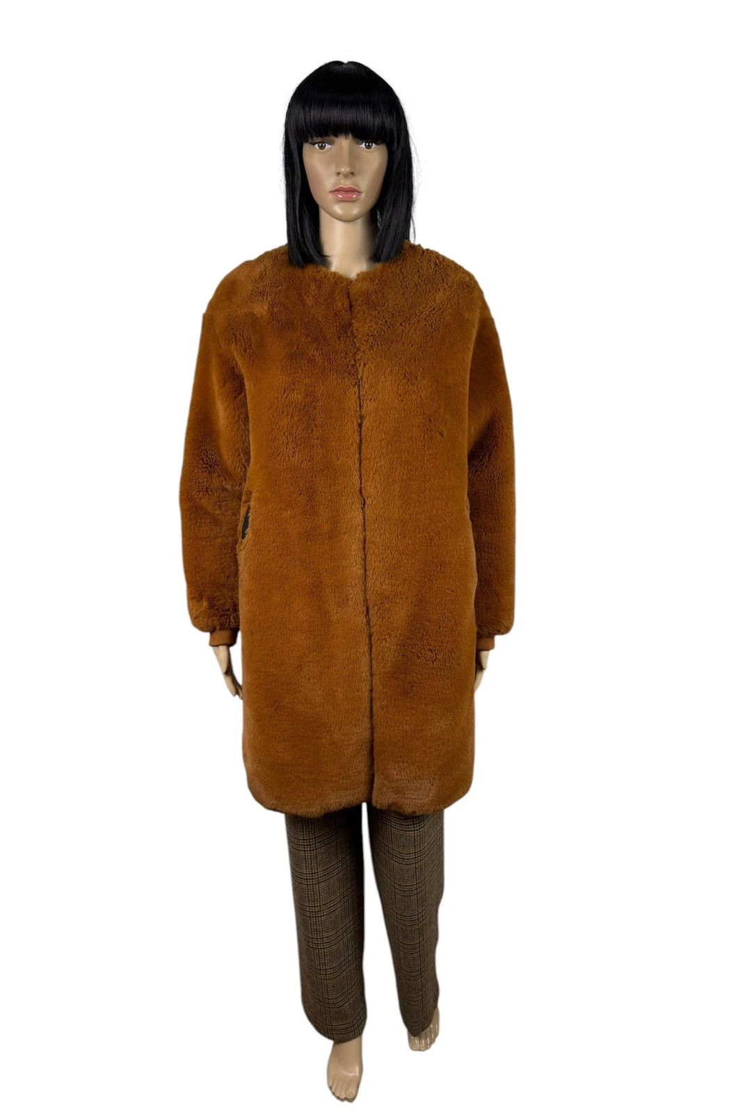 Maje Maje Faux Fur Teddy Coat Polyester Size XS / US 0-2 / IT 36-38 - 2 Thumbnail