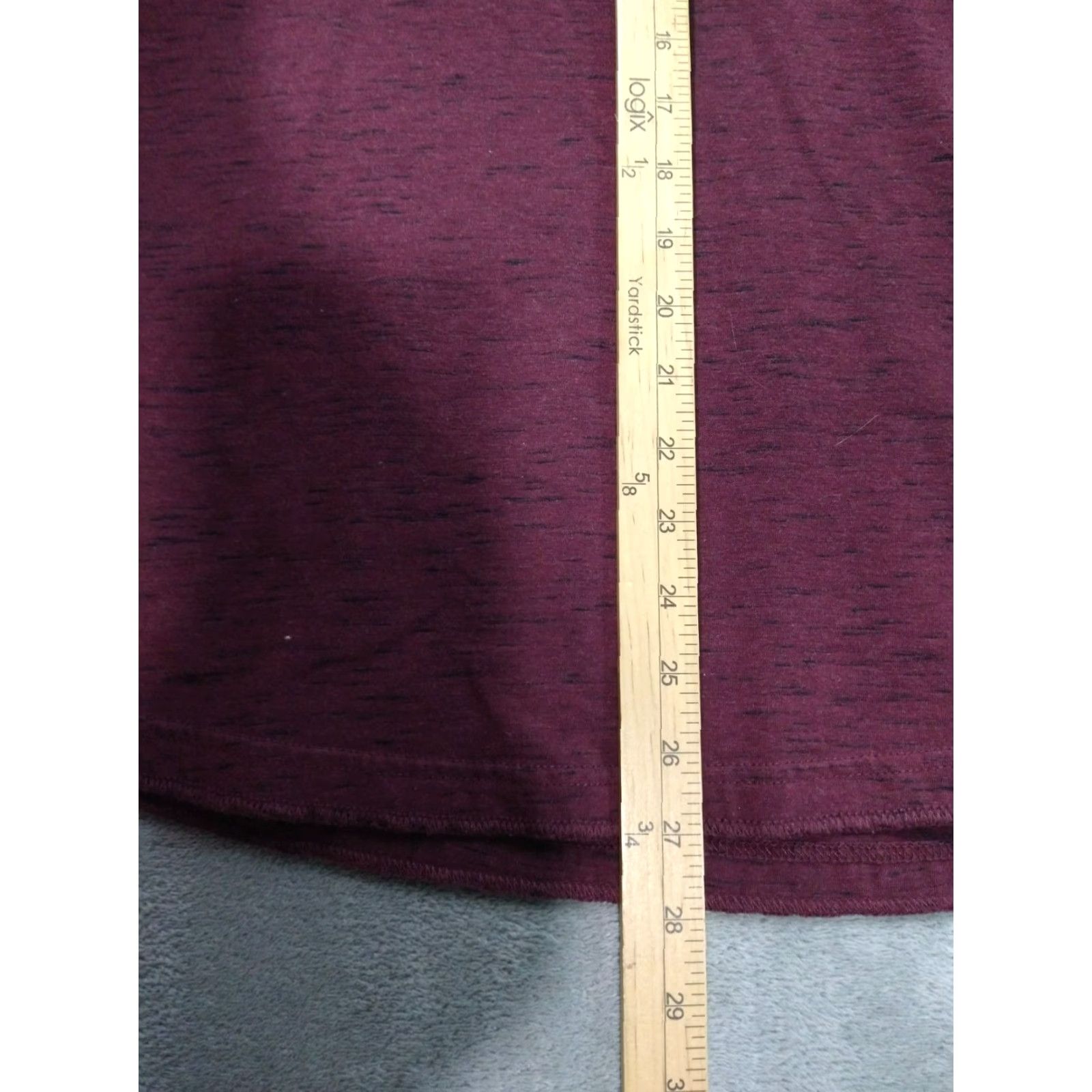 American Eagle Outfitters American Eagle Outfitters Shirt Mens Medium Red Henley Short Sleeve Active Flex Cotton Polyester Size US M / EU 48-50 / 2 - 3 Thumbnail