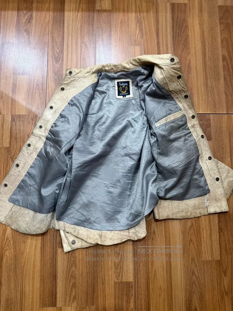 Schott Schott Western leather shirt Size US M / EU 48-50 / 2 - 7 Thumbnail