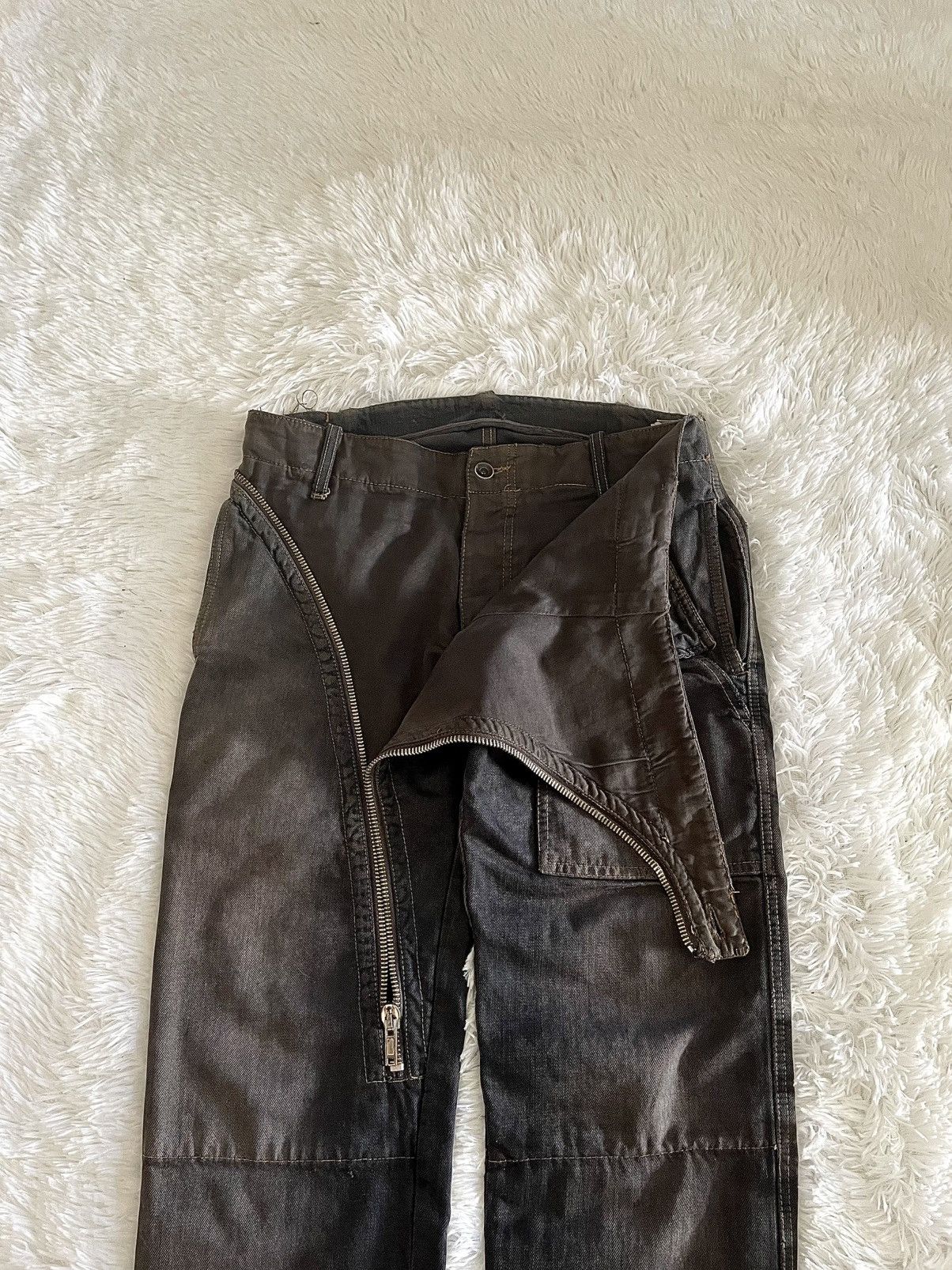 Rick Owens Rick Owens FW06 Dustulator Double Layer Aircuts Size US 28 / EU 44 - 2 Thumbnail