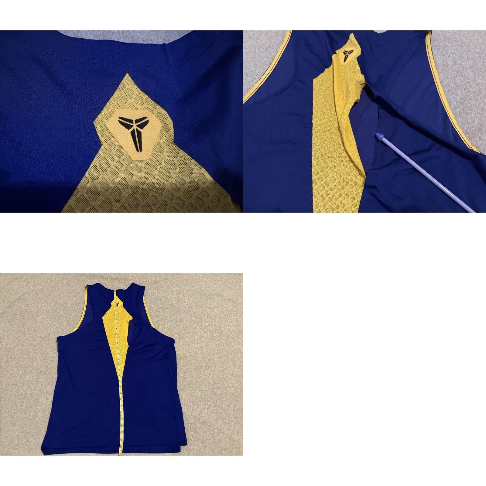 Nike Nike Kobe Bryant Dri-Fit Tech Pack Running Tank Top L Blue Men Tank Shirt 406057-487 Size US L / EU 52-54 / 3 - 8 Thumbnail