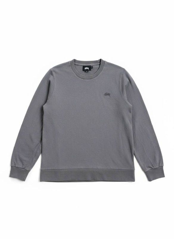 Stussy Basic Embroidered Logo L/S Tee / Sweatshirt