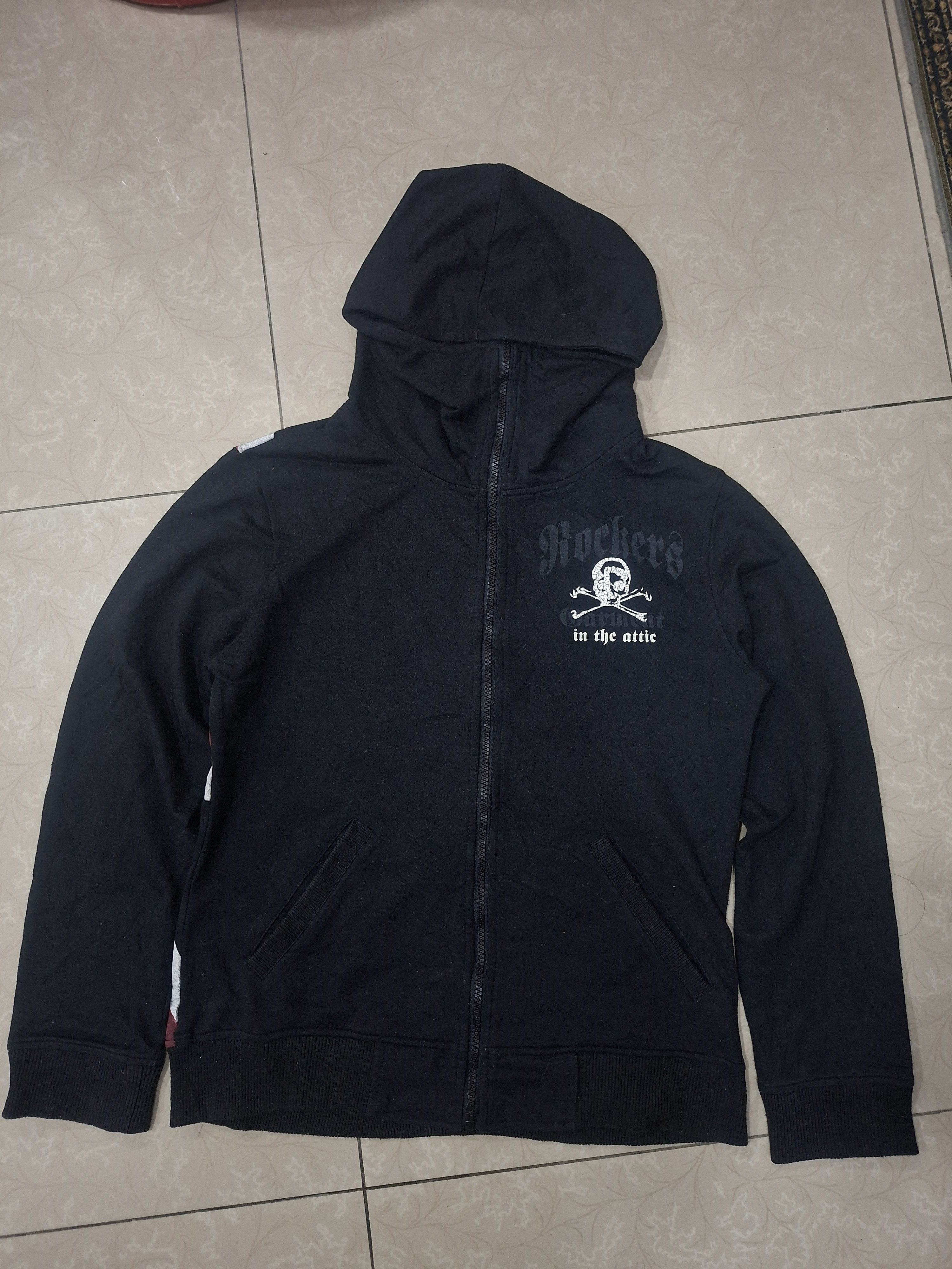 In The Attic IN THE ATTIC Punk Rock Uk Flag Hoodie Size US L / EU 52-54 / 3 - 1 Thumbnail