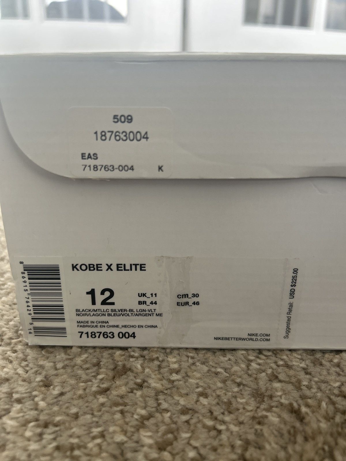Nike Kobe X Elite Commanders Size US 12 / EU 45 - 6 Thumbnail