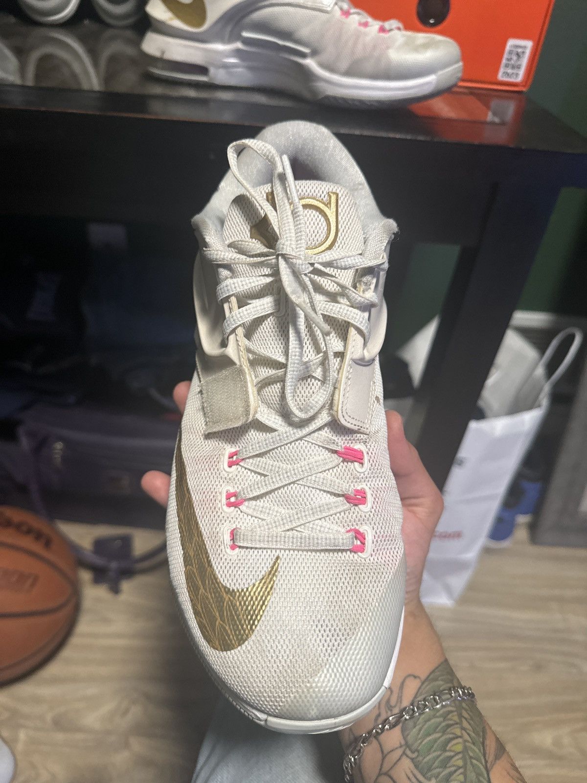 Nike 2014 Nike KD 7 ‘Aunt Pearl’ Size US 9.5 / EU 42-43 - 8 Thumbnail