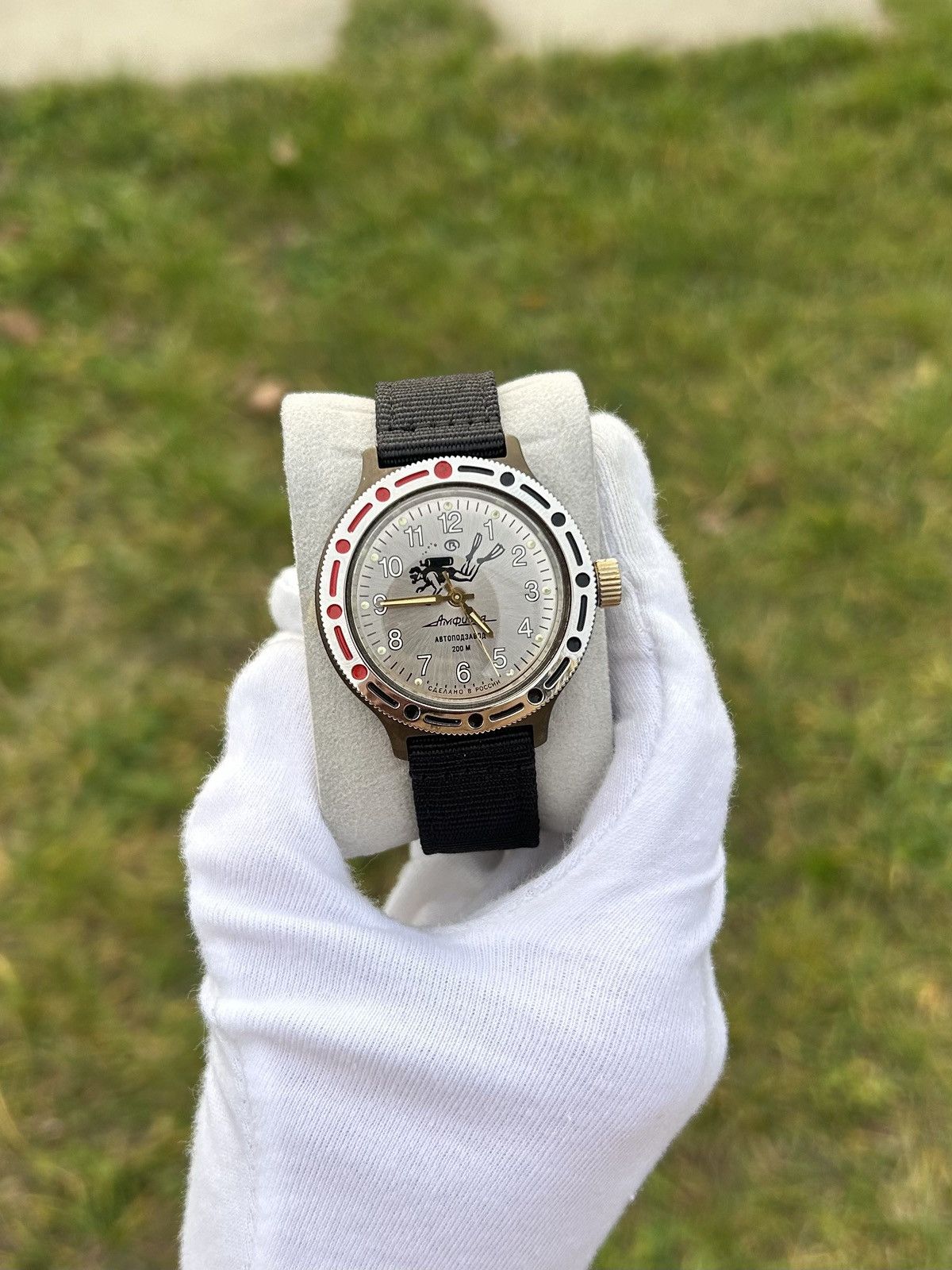 Vintage Vintage Watch Vostok Amphibia Automatic Mechanical 1990s Size ONE SIZE - 1 Thumbnail