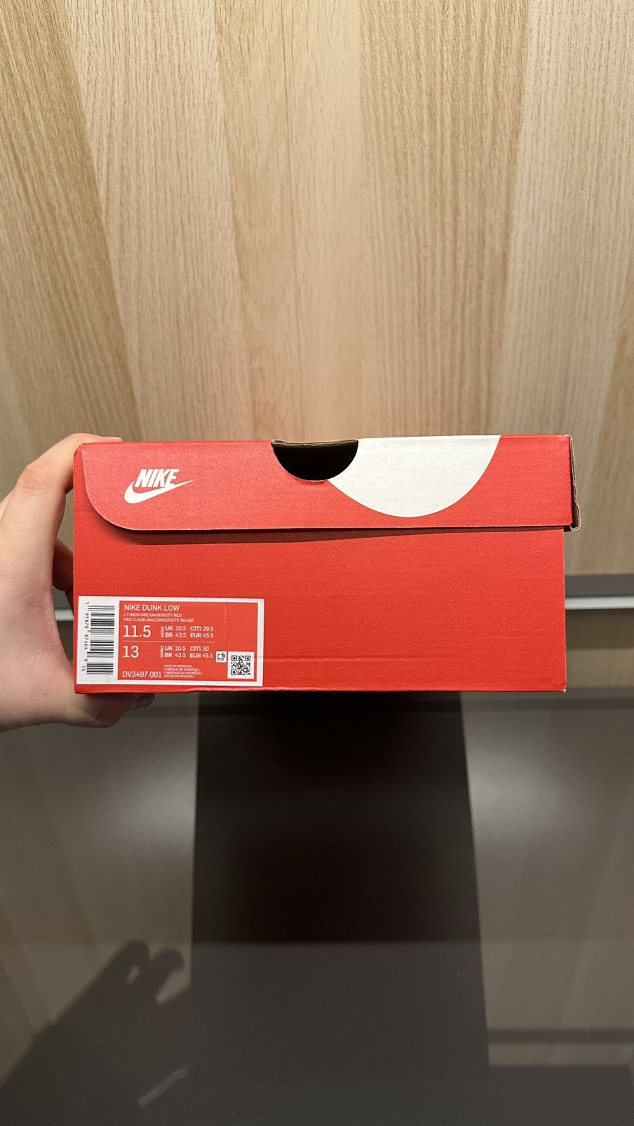 Nike Dunk Low “Iron Ore” Size US 11.5 / EU 44-45 - 8 Thumbnail