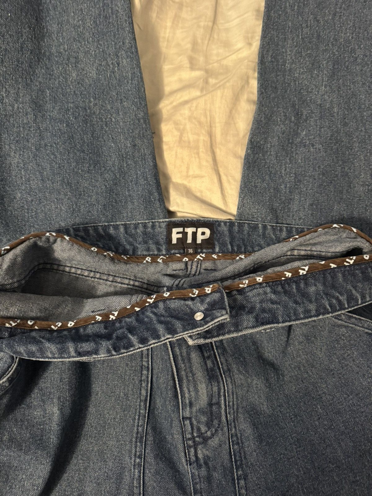 Fuck The Population FTP carpenter jeans Size US 36 / EU 52 - 3 Thumbnail