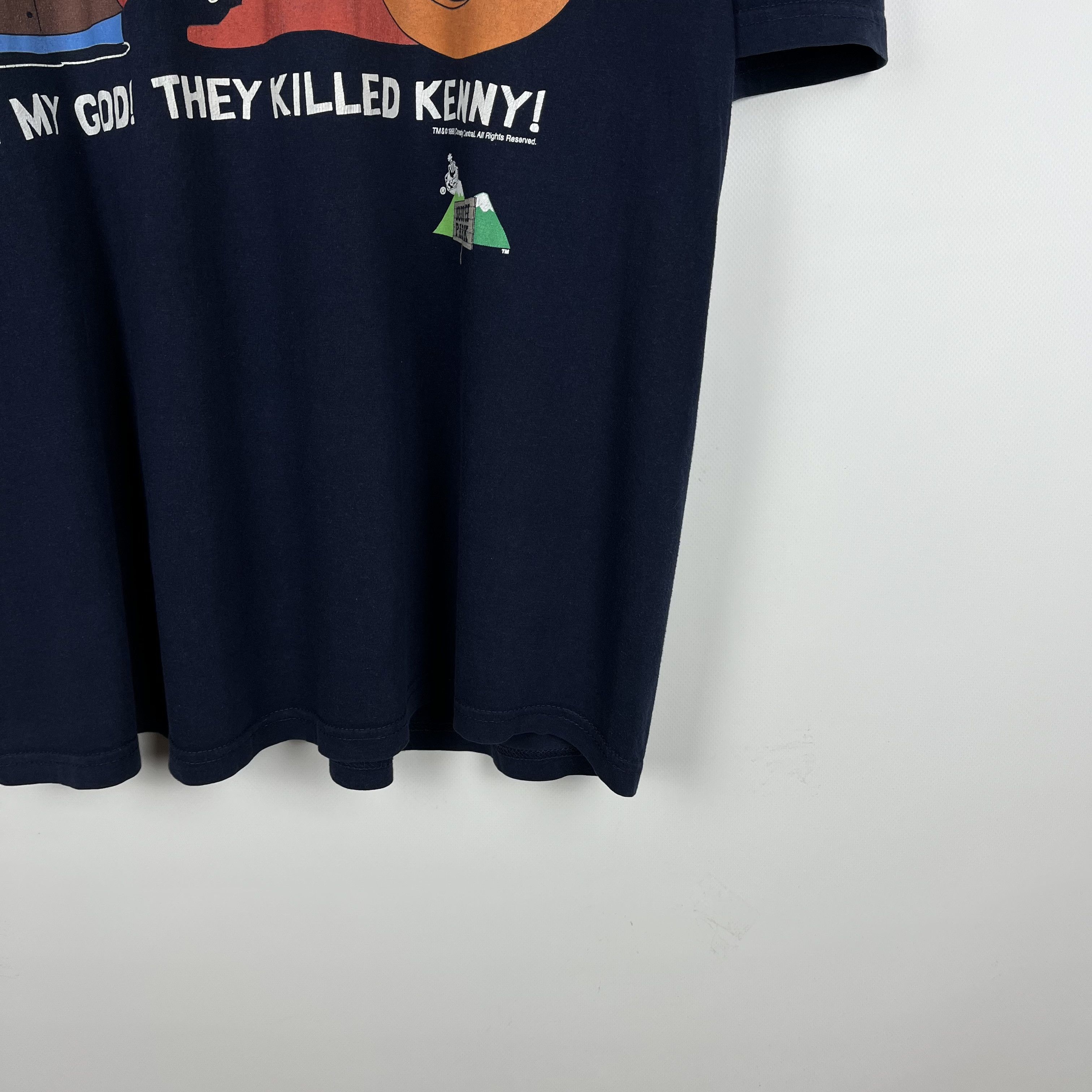 Cartoon Network Vintage South Park Cartoon “Killed Kenny” T Shirt 1998 Size US XL / EU 56 / 4 - 3 Thumbnail
