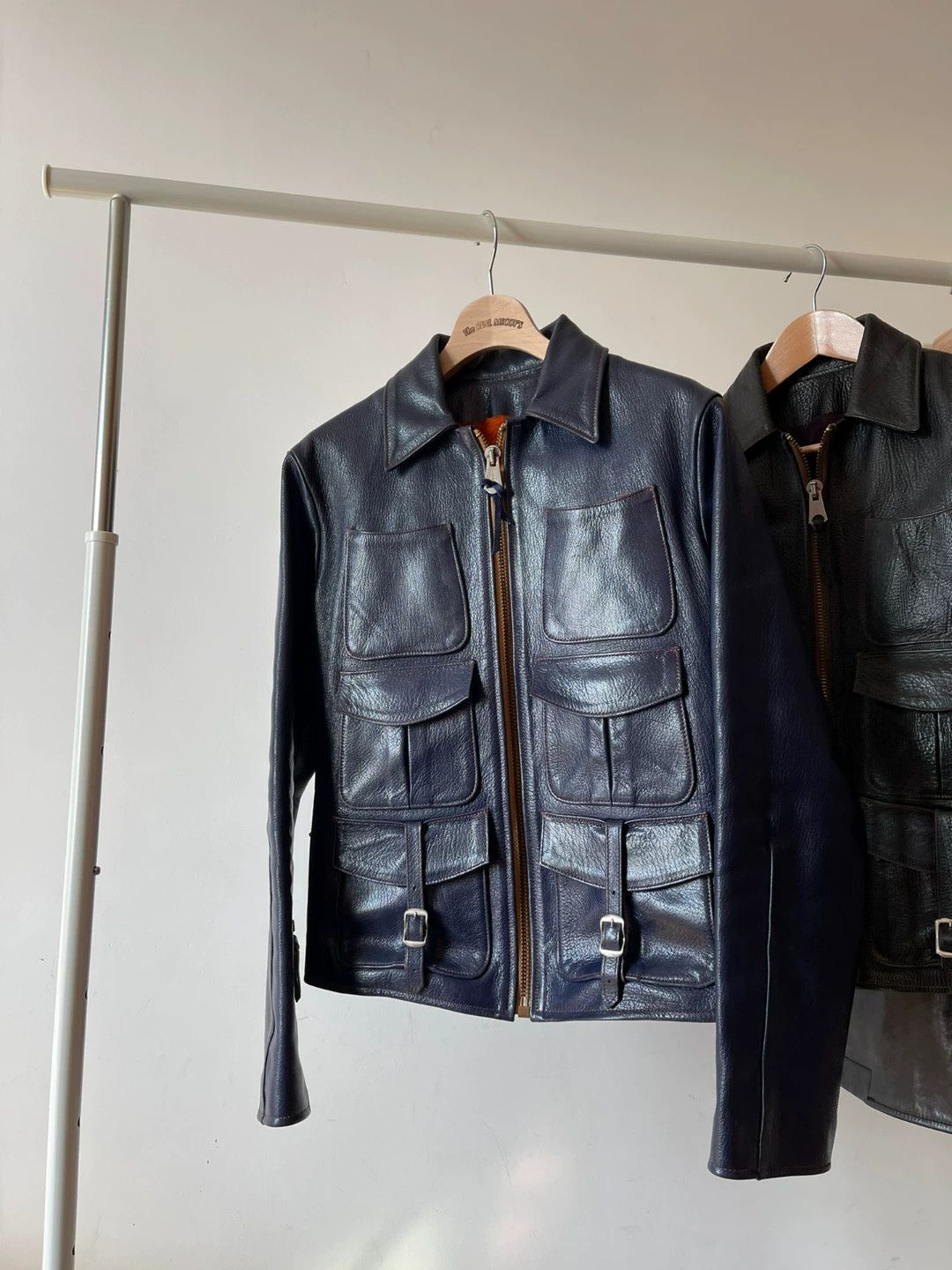 Freewheelers freewheelers leather jacket with pockets Size US M / EU 48-50 / 2 - 1 Thumbnail