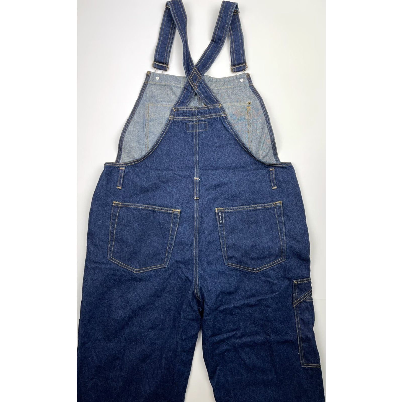 Chaps VINTAGE Chaps Ralph Lauren Denim Overalls Jeans 90s Blue Adult Large Regular Fit Size US 38 / EU 54 - 4 Thumbnail