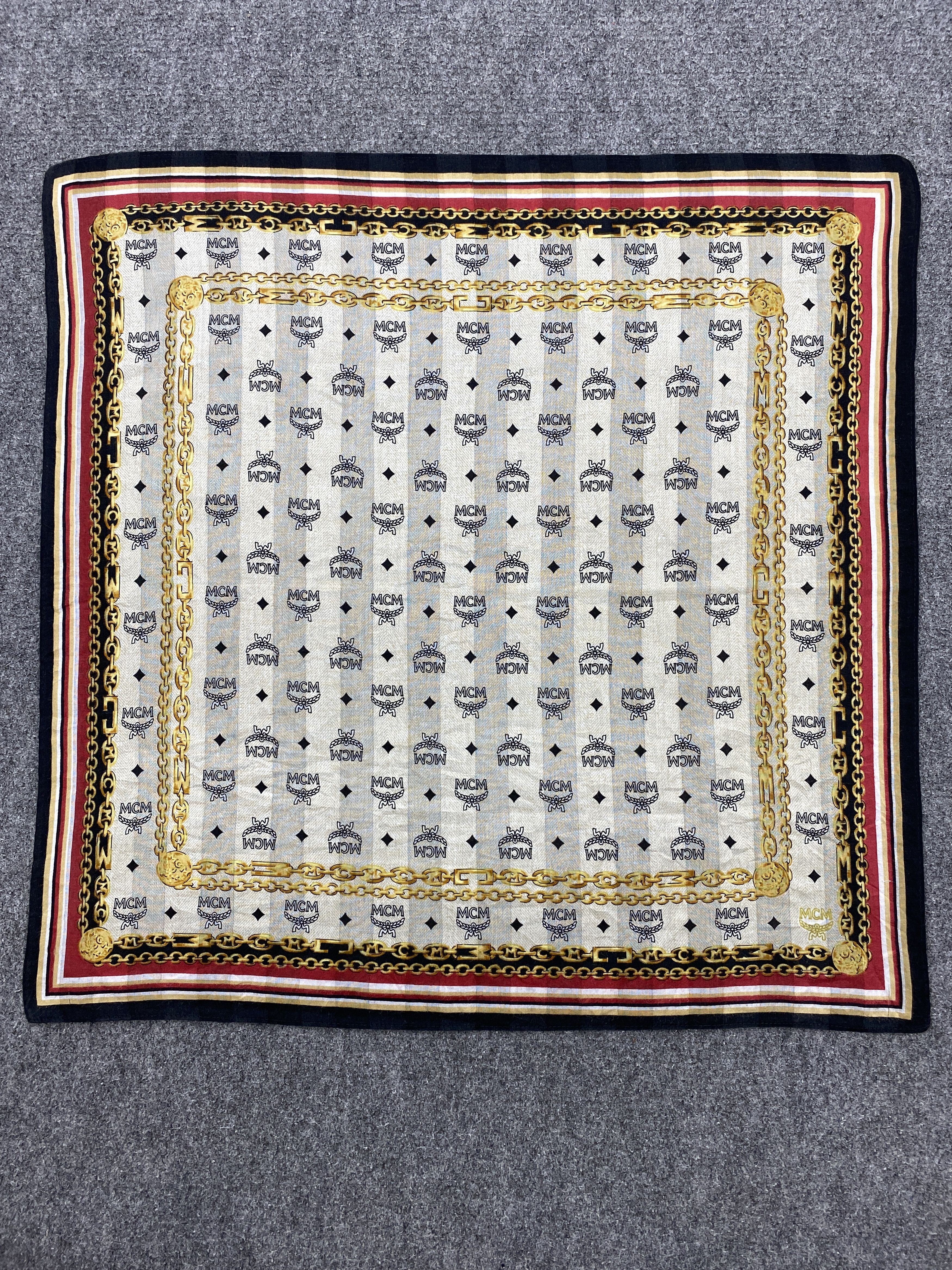 MCM Vintage MCM Handkerchief / Neckerchief / Bandana HKC0870 Size ONE SIZE - 4 Thumbnail