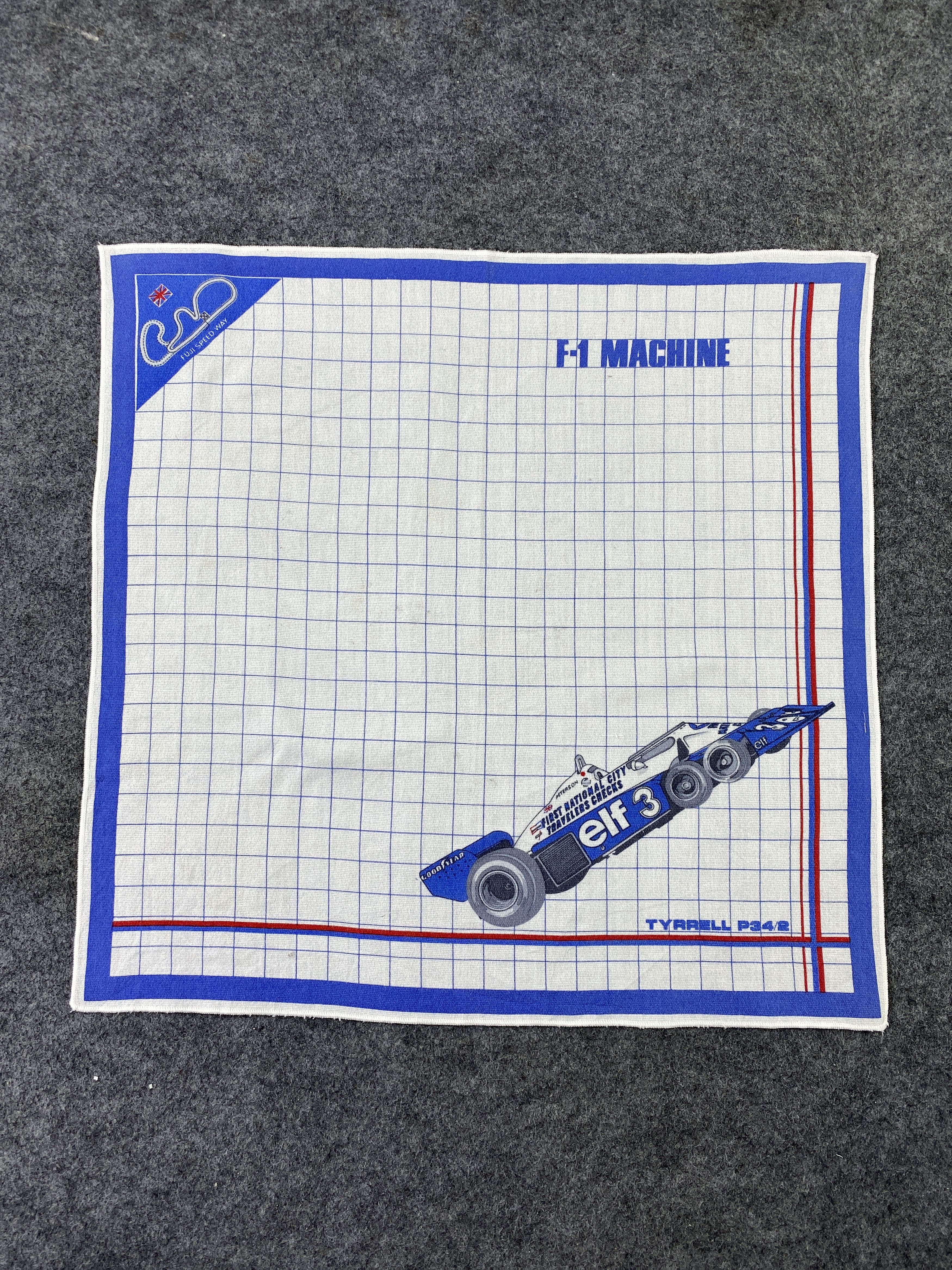 Japanese Brand F1 Fuji Handkerchief / Bandana / Neckerchief-B350 Size ONE SIZE - 1 Thumbnail