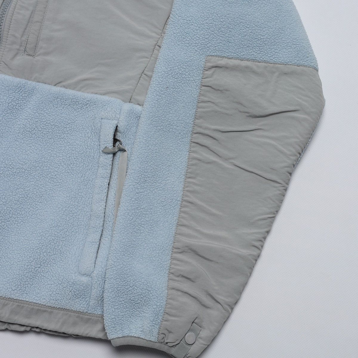 The North Face The North Face Blue Fleece Zip Nylon Jacket Size M / US 6-8 / IT 42-44 - 7 Thumbnail