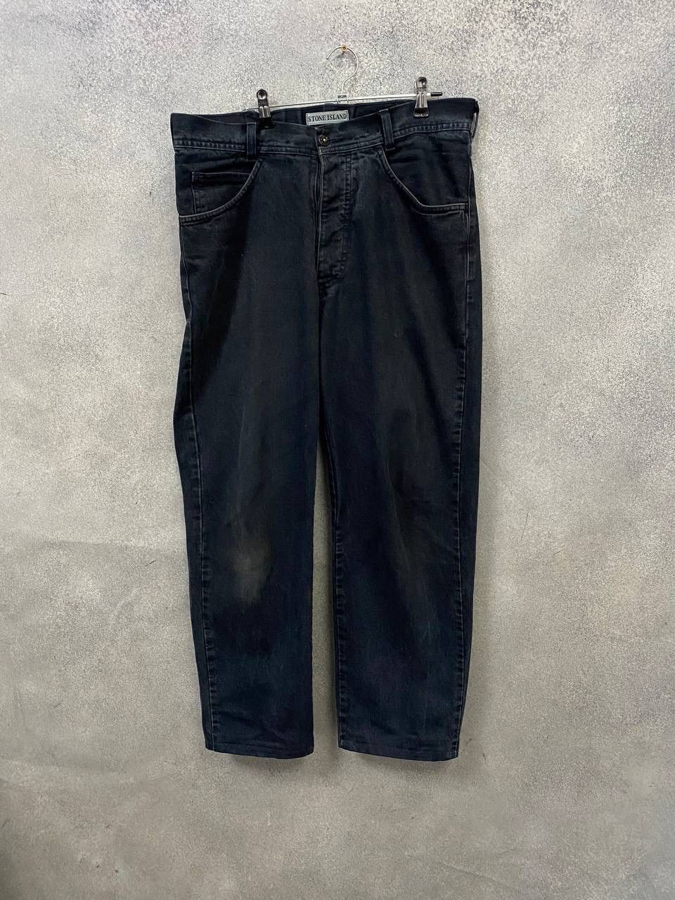 Stone Island Vintage Stone Island Jeans Black Size US 32 / EU 48 - 9 Thumbnail