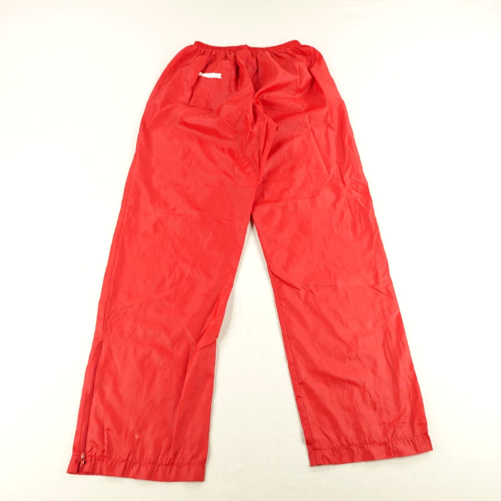 Brooks VINTAGE Brooks Pants Mens XL Red Lightweight Windbreaker Track Pants Athletic Wind Resistant Pockets 90s Mens Size US 26 / EU 42 - 5 Thumbnail