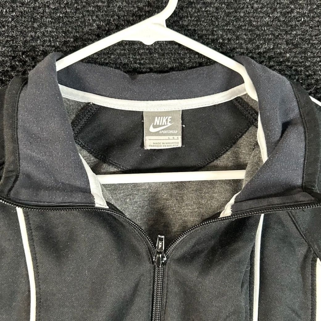 Nike Nike Sportswear Mens Track Jacket Black Full Zip Piping Large M74 Size US L / EU 52-54 / 3 - 2 Thumbnail