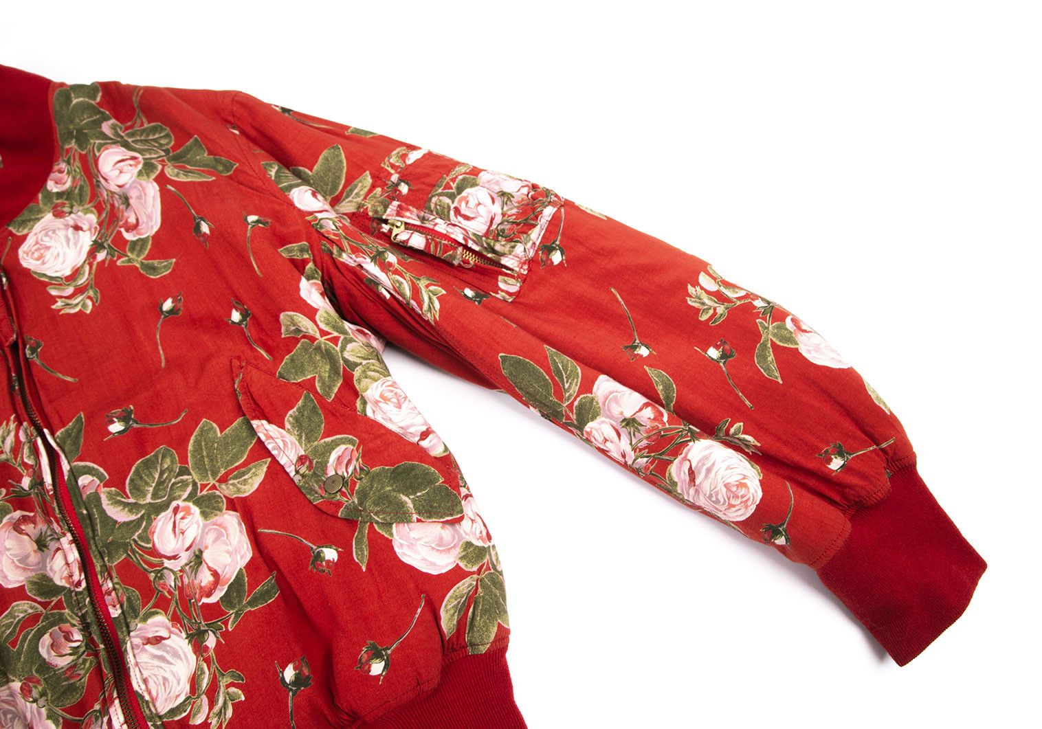 Karl Helmut Karl Helmut Floral Print Bomber Jacket Size US M / EU 48-50 / 2 - 3 Thumbnail