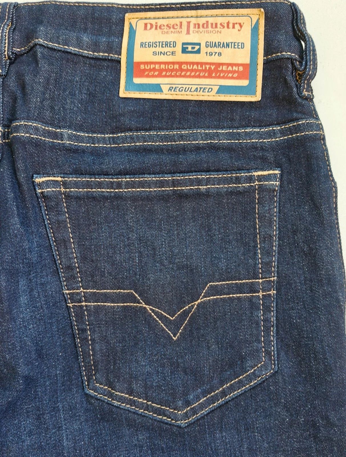 Diesel Diesel D-LUSTER L.30 MENS JEANS T/9567 Size US 28 / EU 44 - 8 Thumbnail