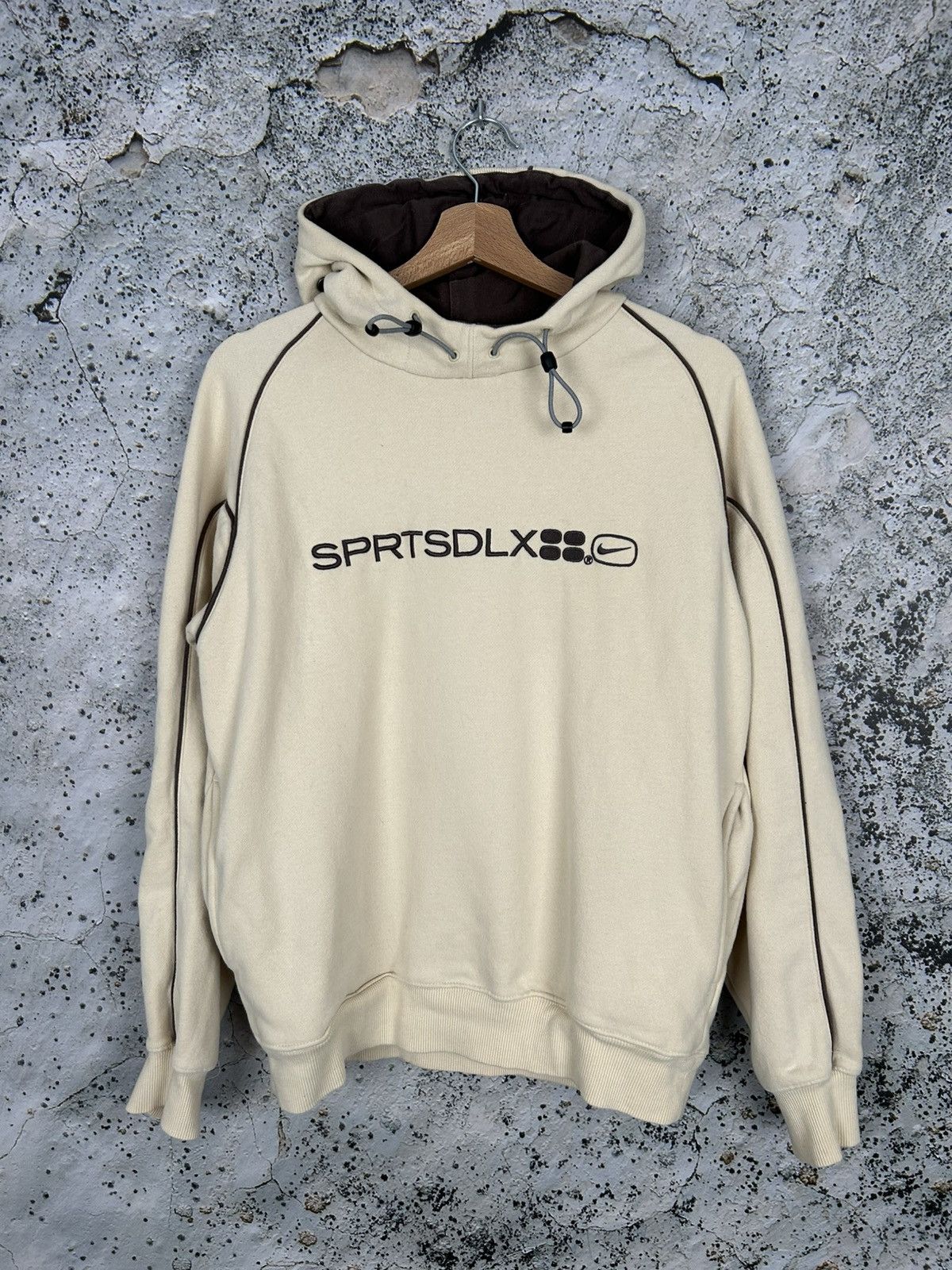 Nike Nike SPRTSDLX Y2K Rare Vintage Archive Hoodie Streetwear Size US S / EU 44-46 / 1 - 1 Thumbnail