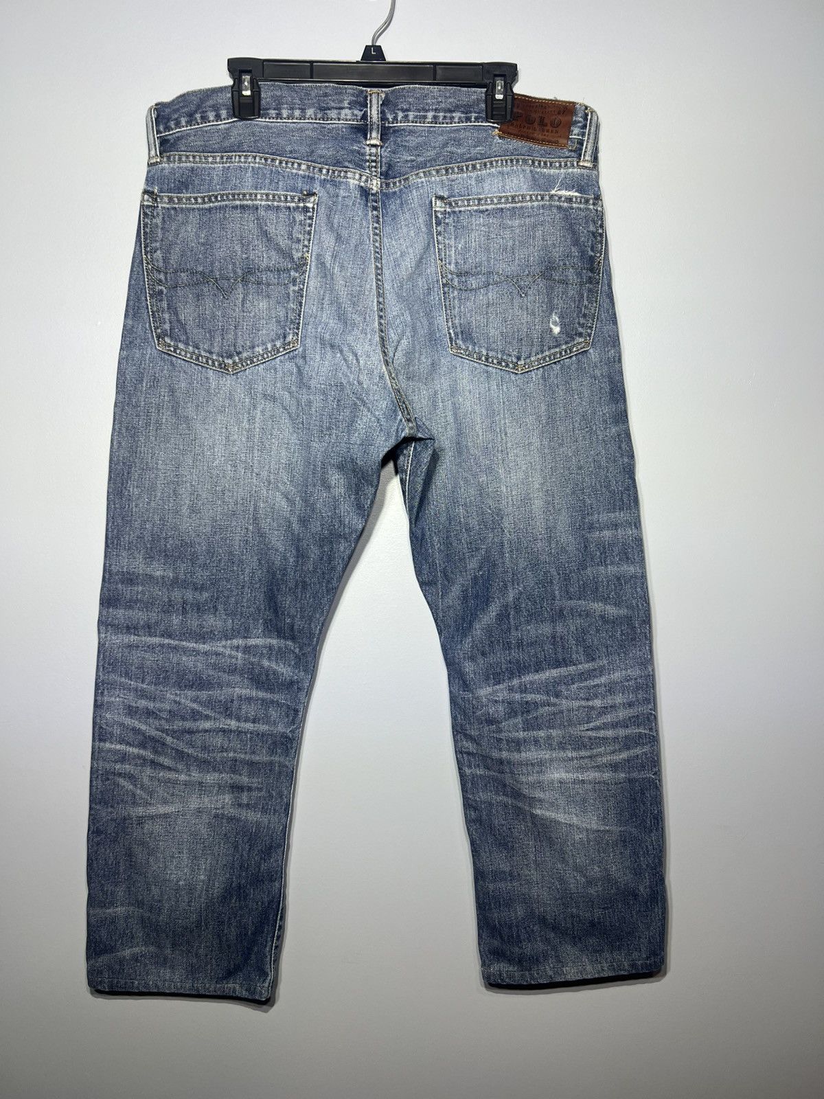 Polo Ralph Lauren Polo Ralph Lauren 867 Jeans Mens 36x30 Med Wash Size US 36 / EU 52 - 5 Thumbnail